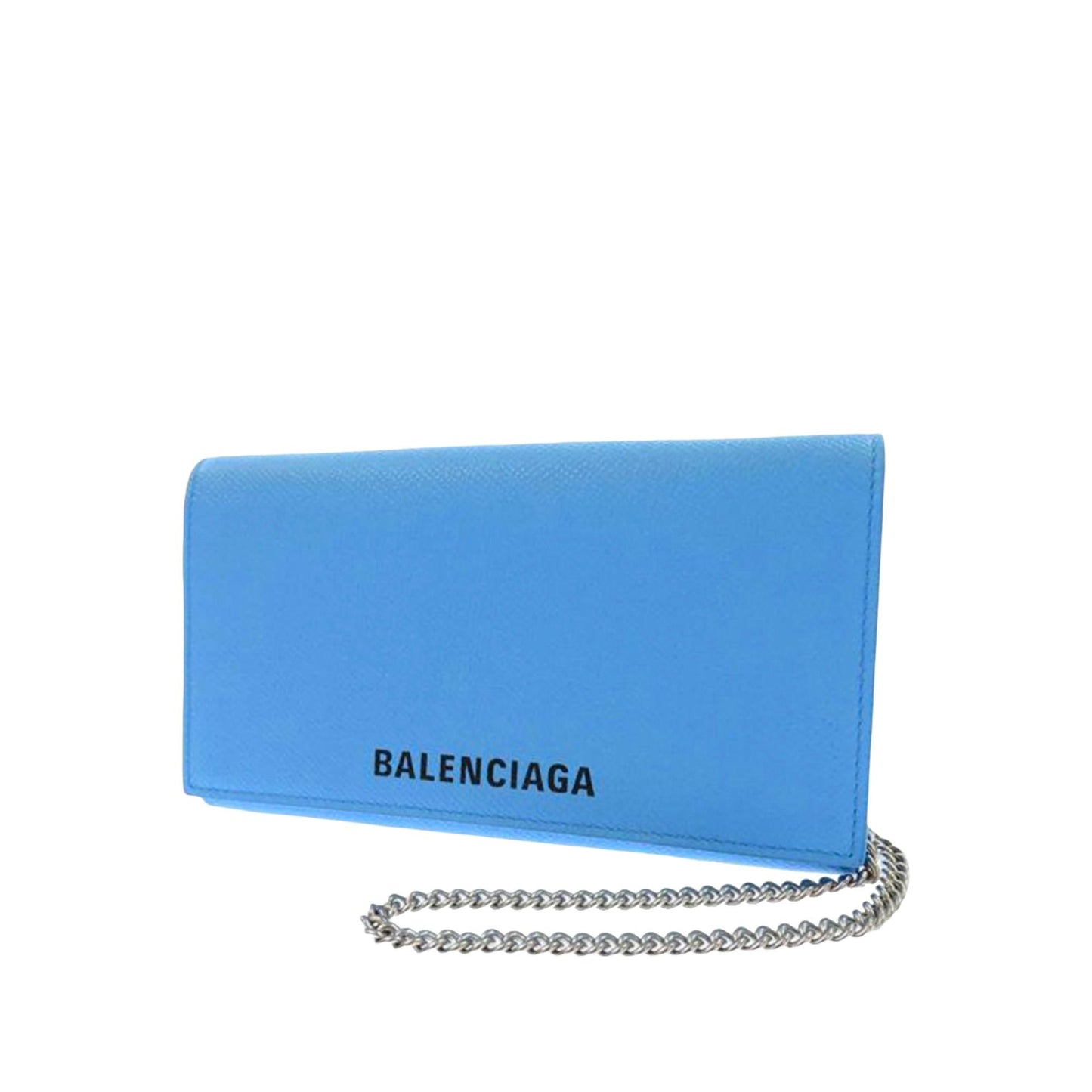 Luxury Balenciaga Leather Wallet on Chain (SHG-oKFm69)