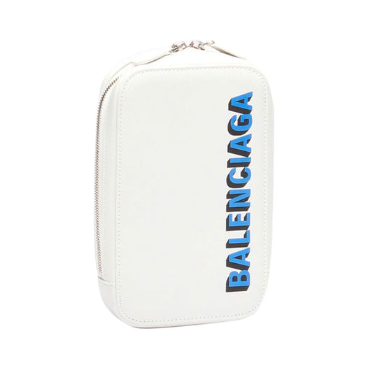 Luxury Balenciaga Logo Leather Messenger Bag (SHG-xPeXlB)