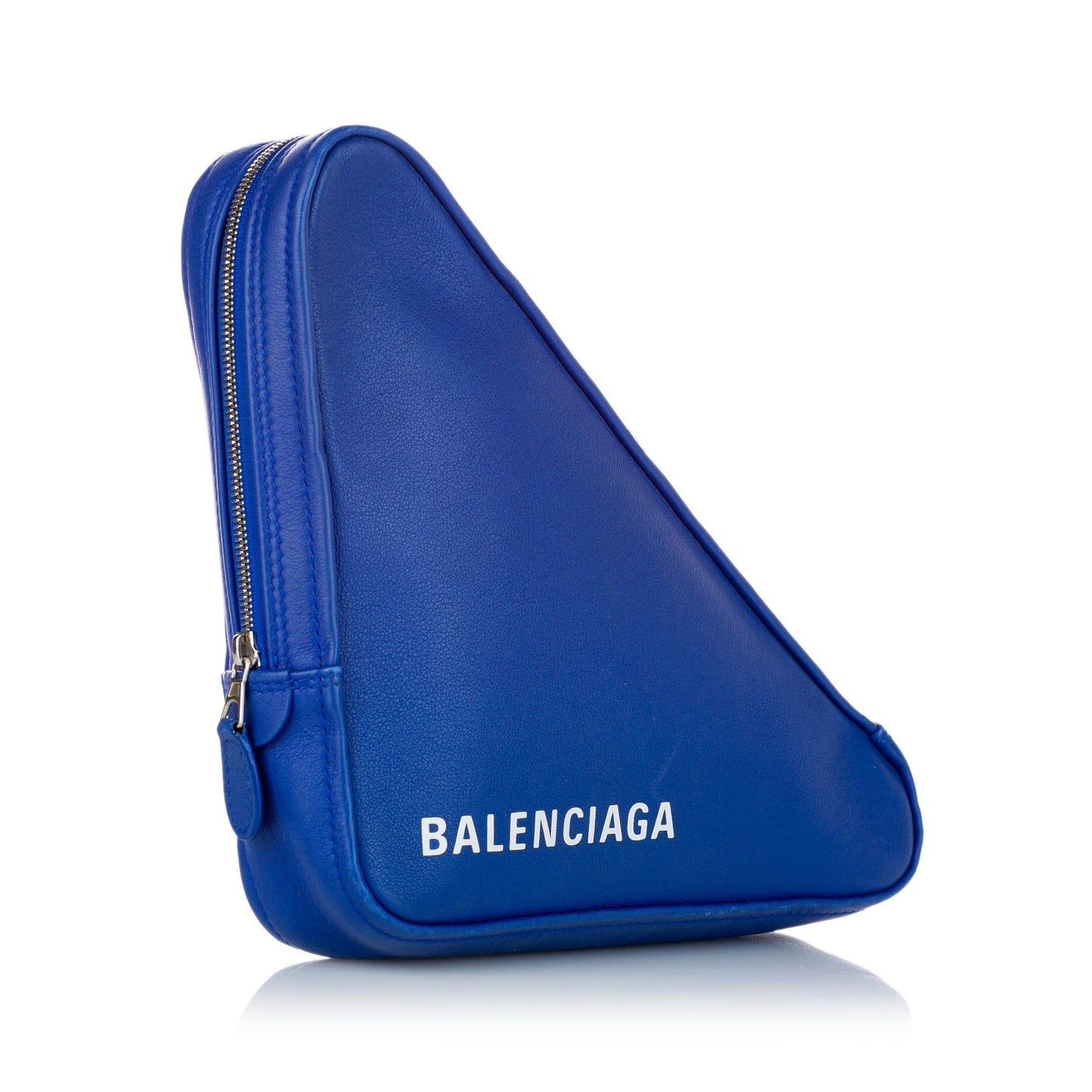Luxury Balenciaga M Triangle Leather Pochette (SHG-27901)