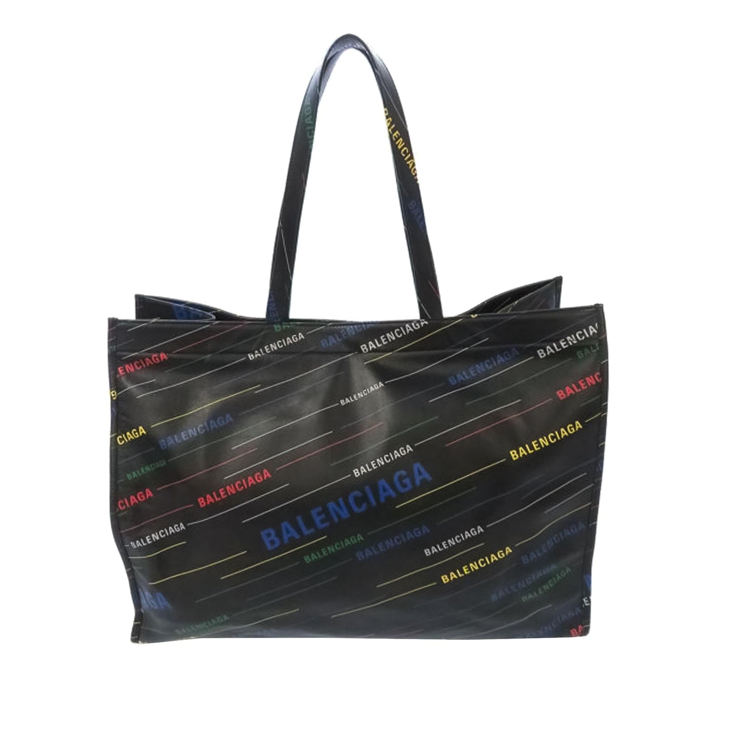 Luxury Balenciaga Market Logo Shopper (SHG-36696)