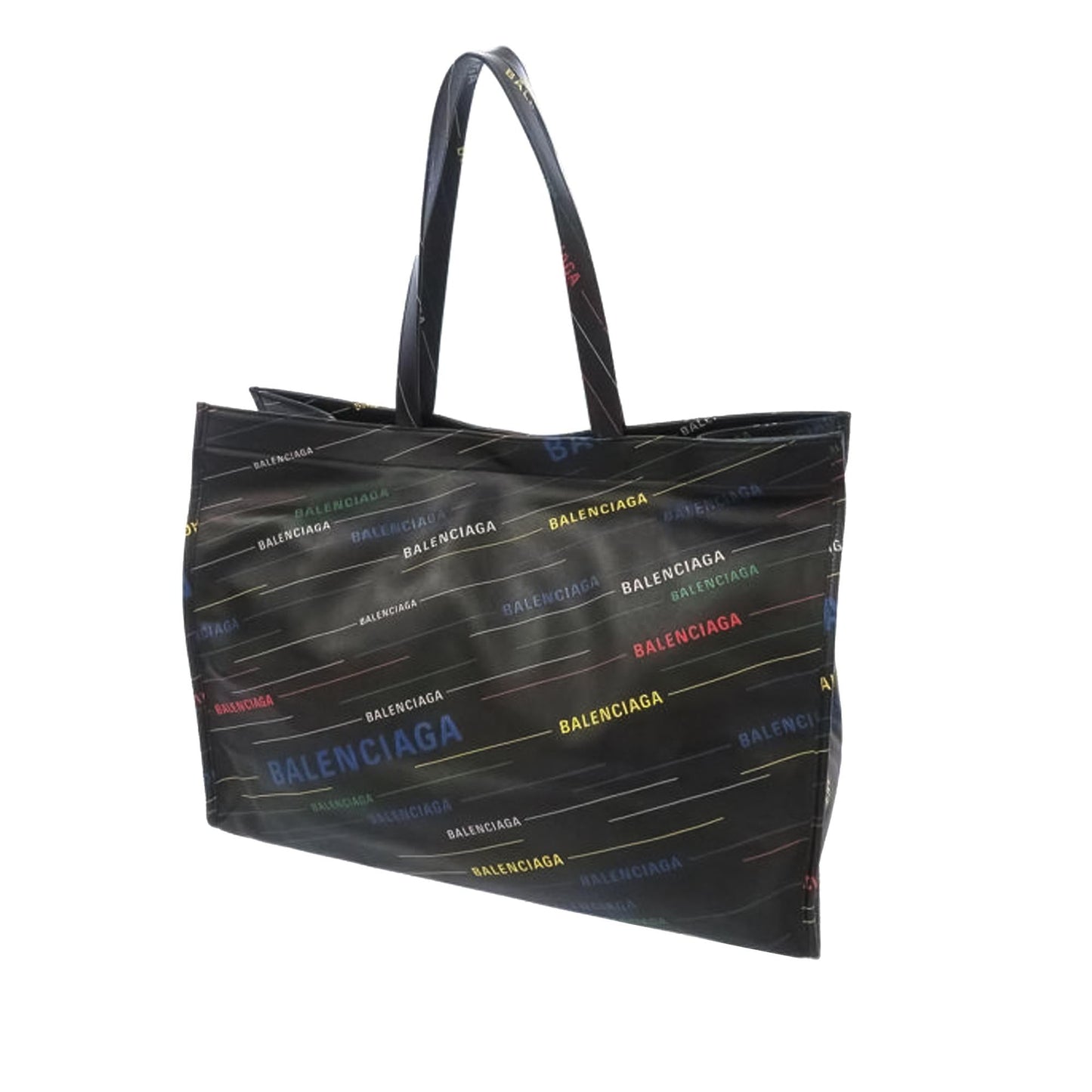 Luxury Balenciaga Market Logo Shopper (SHG-36696)
