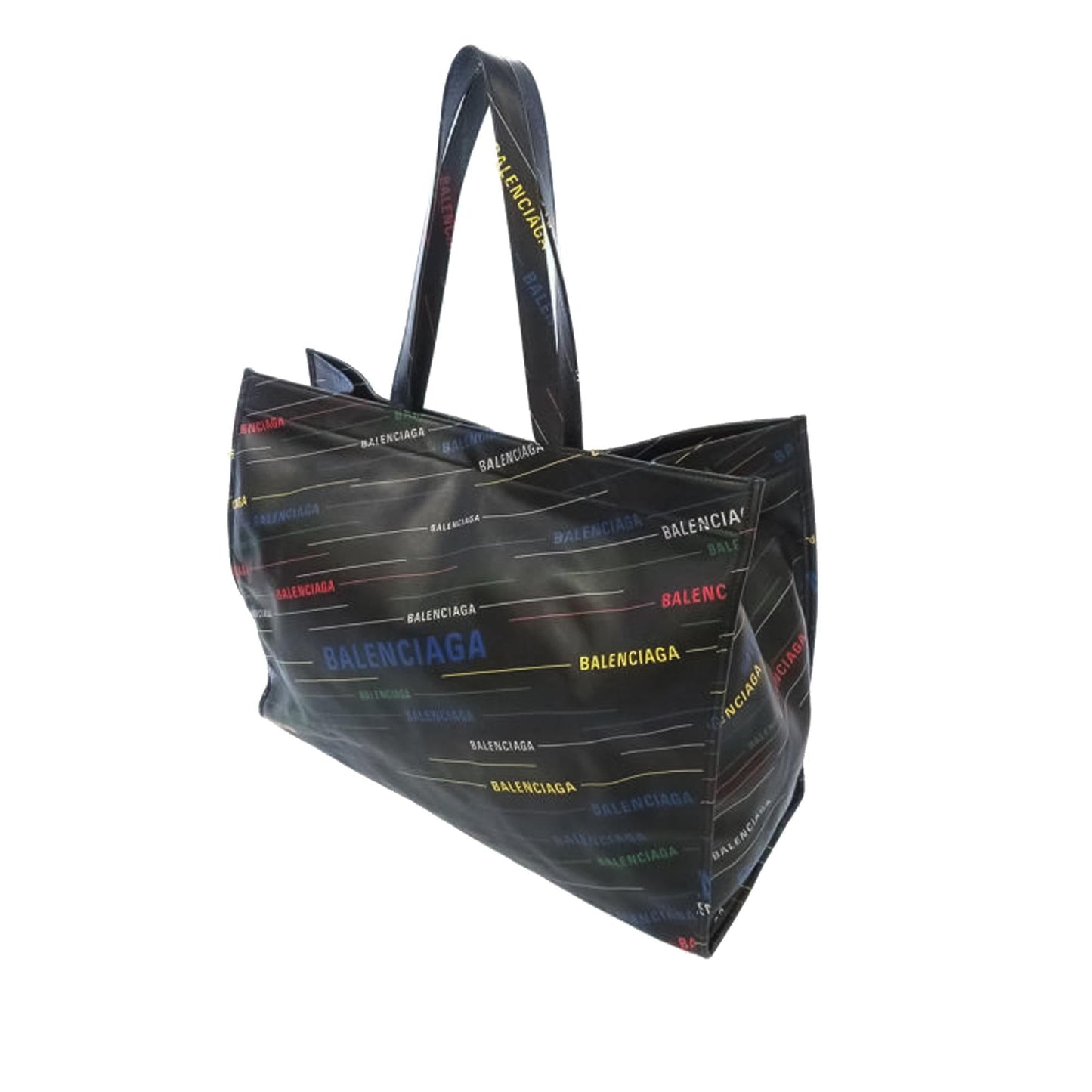 Luxury Balenciaga Market Logo Shopper (SHG-36696)