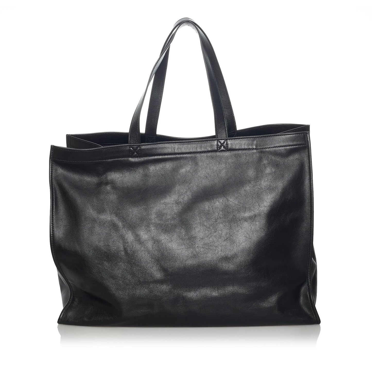Luxury Balenciaga Medium Puppy and Kitten Leather Tote Bag (SHG-35044)