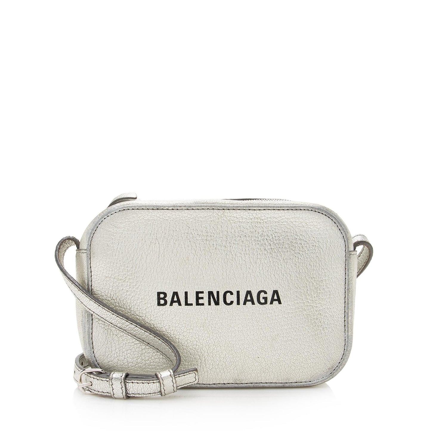 Luxury Balenciaga Metallic Calfskin Everyday XS Camera Bag (SHF-22474)