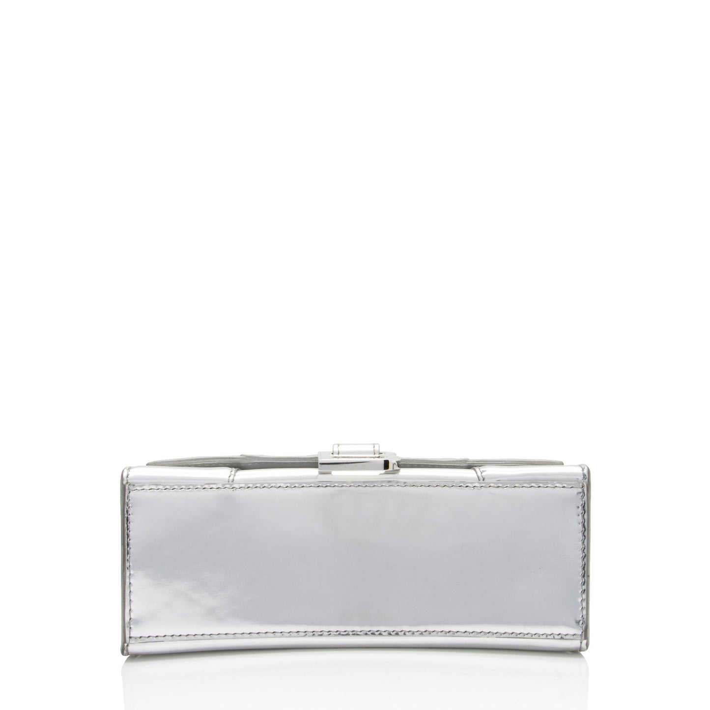 Luxury Balenciaga Metallic Calfskin Hourglass XS Top Handle (SHF-jIgLTj)