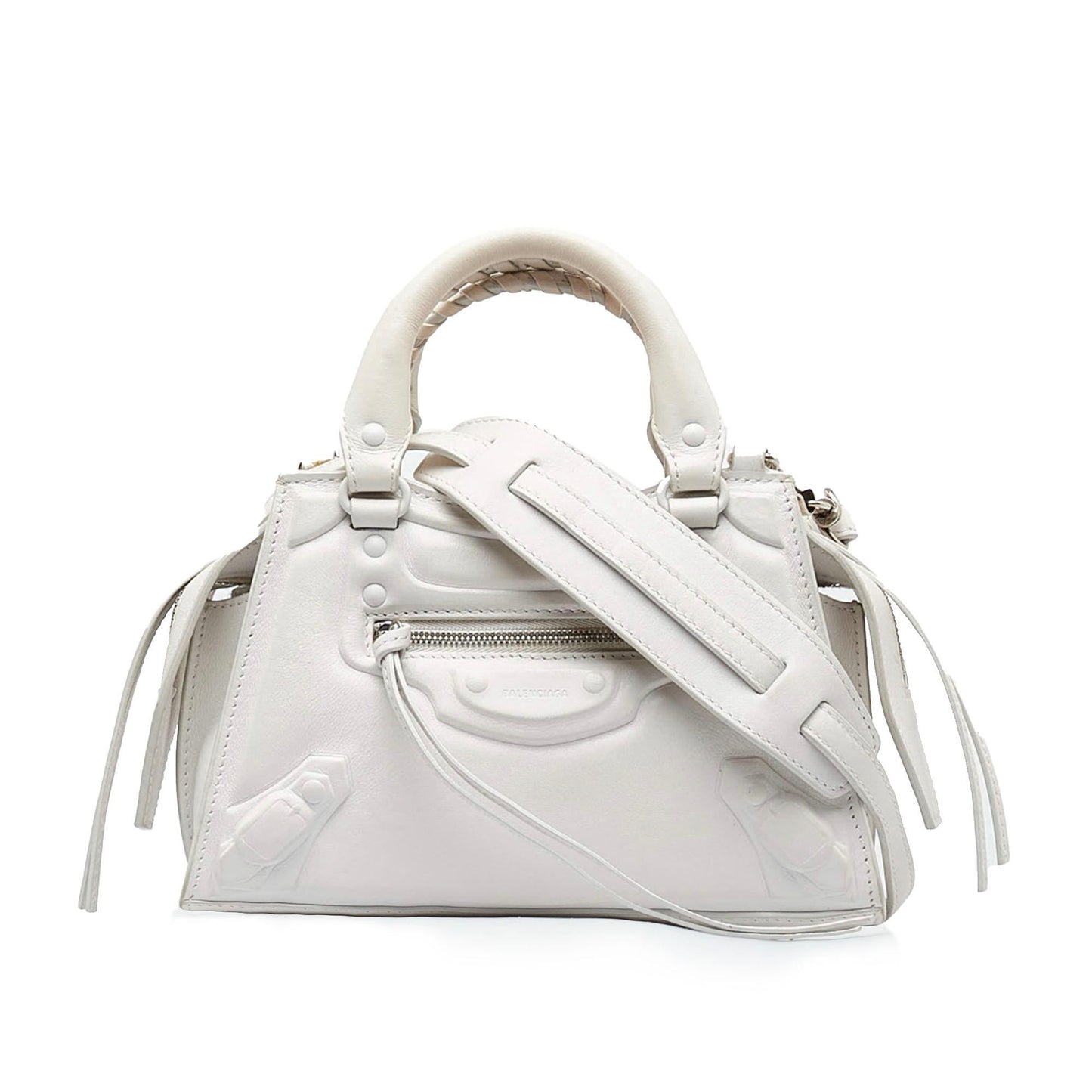 Luxury Balenciaga Mini Embossed Motocross Neo Classic City (SHG-DhdQhn)
