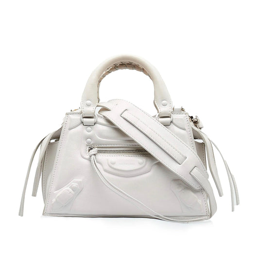 Luxury Balenciaga Mini Embossed Motocross Neo Classic City (SHG-DhdQhn)