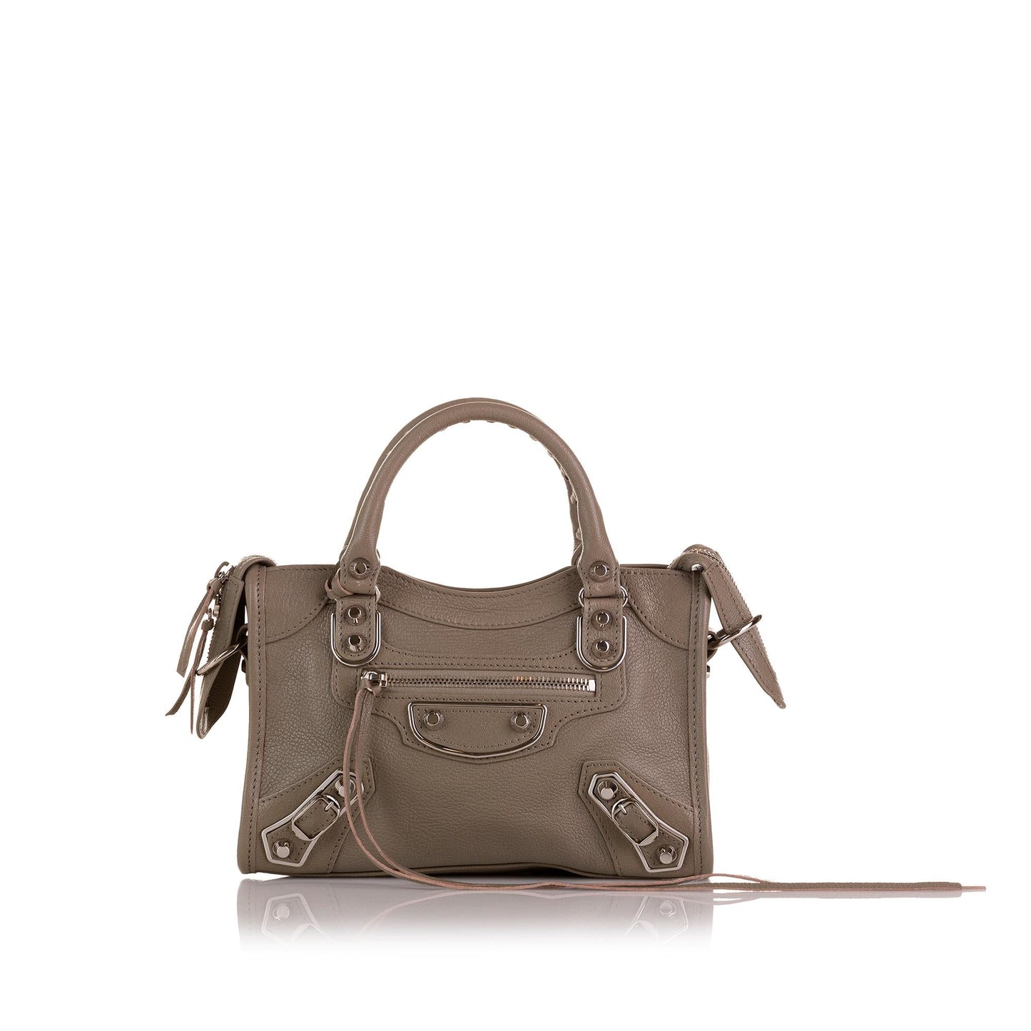 Luxury Balenciaga Mini Motocross Classic Metallic Edge City (SHG-3KK8gD)