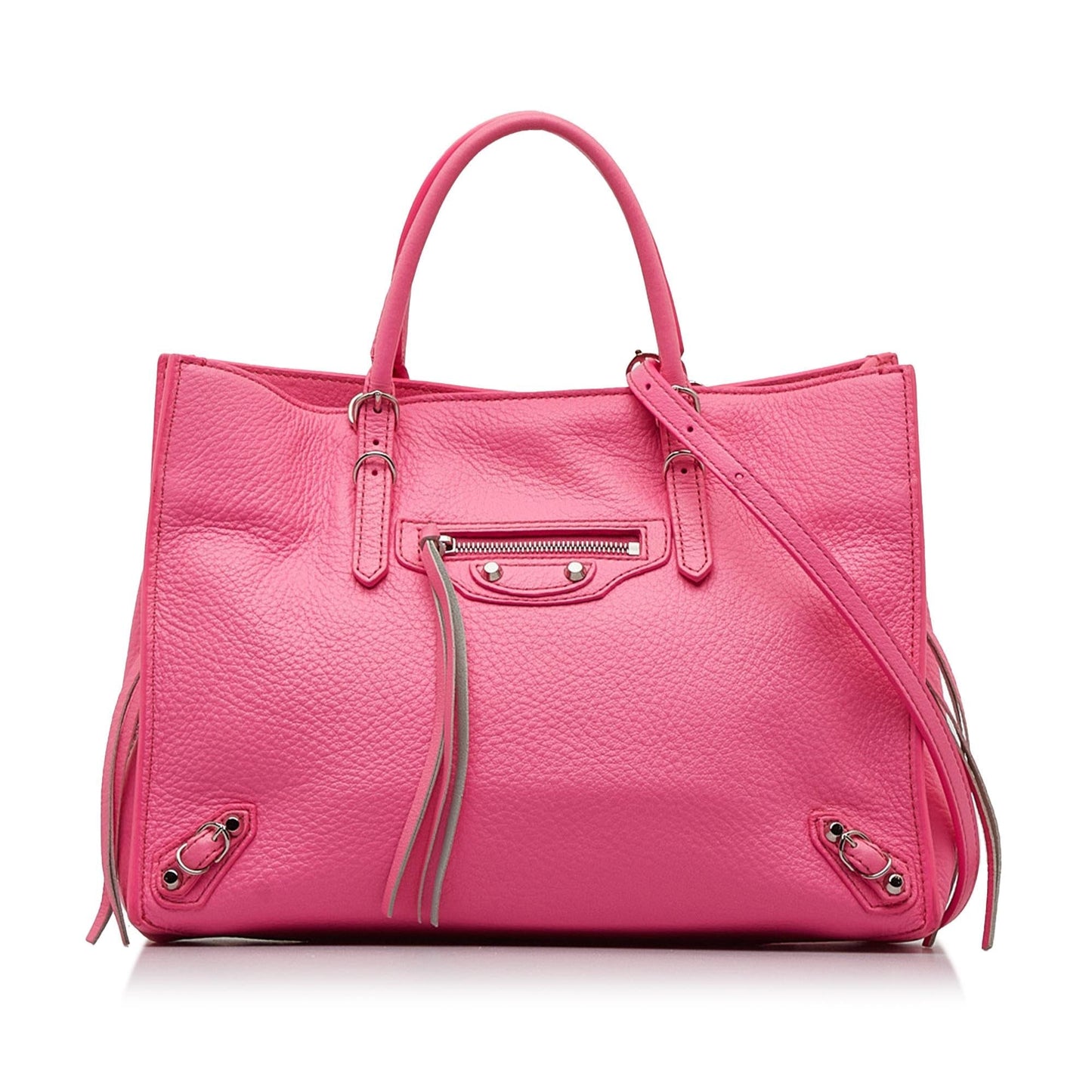 Luxury Balenciaga Mini Papier A6 Zip-Around Satchel (SHG-OcXkpz)