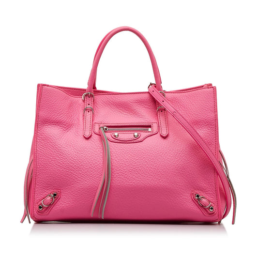Luxury Balenciaga Mini Papier A6 Zip-Around Satchel (SHG-OcXkpz)