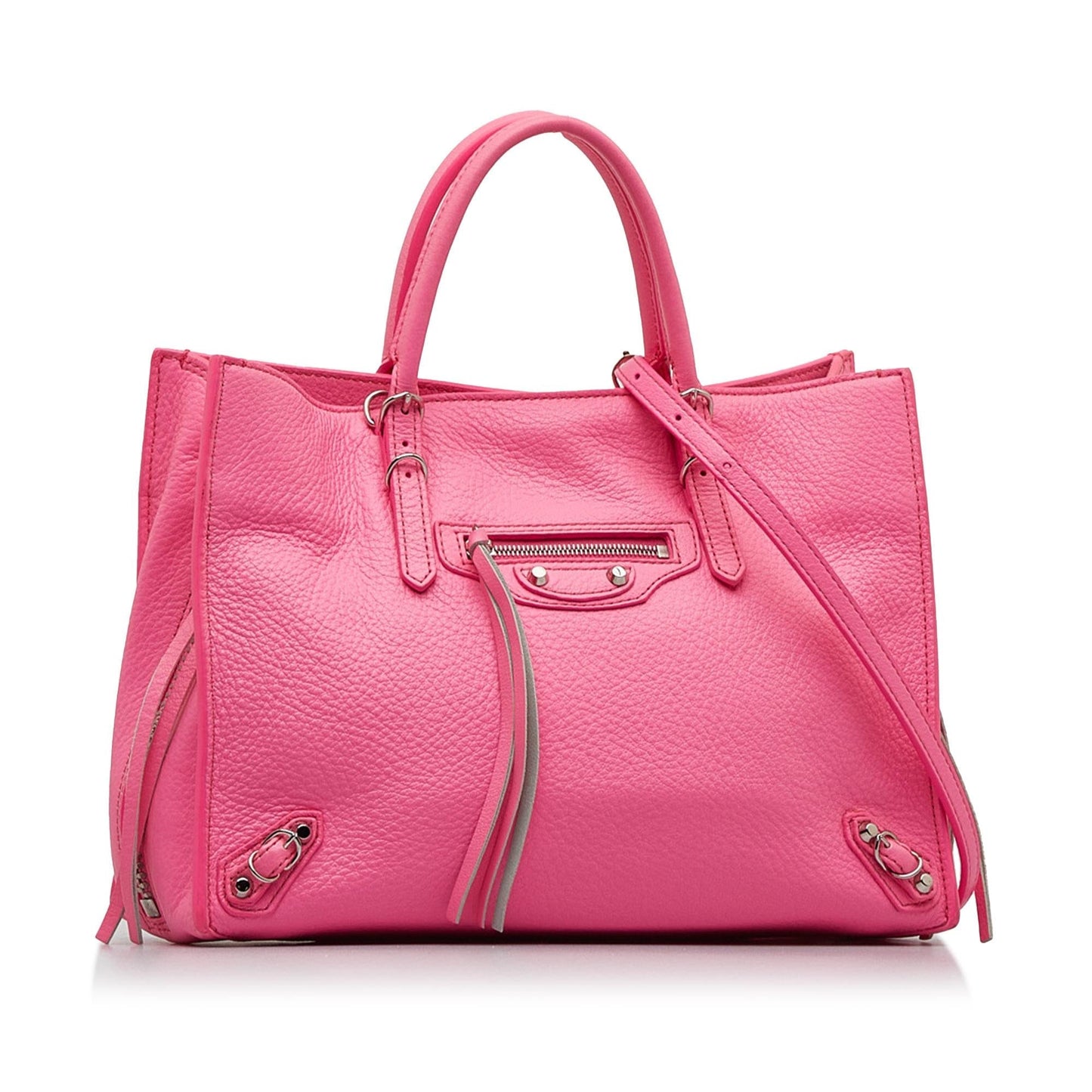Luxury Balenciaga Mini Papier A6 Zip-Around Satchel (SHG-OcXkpz)