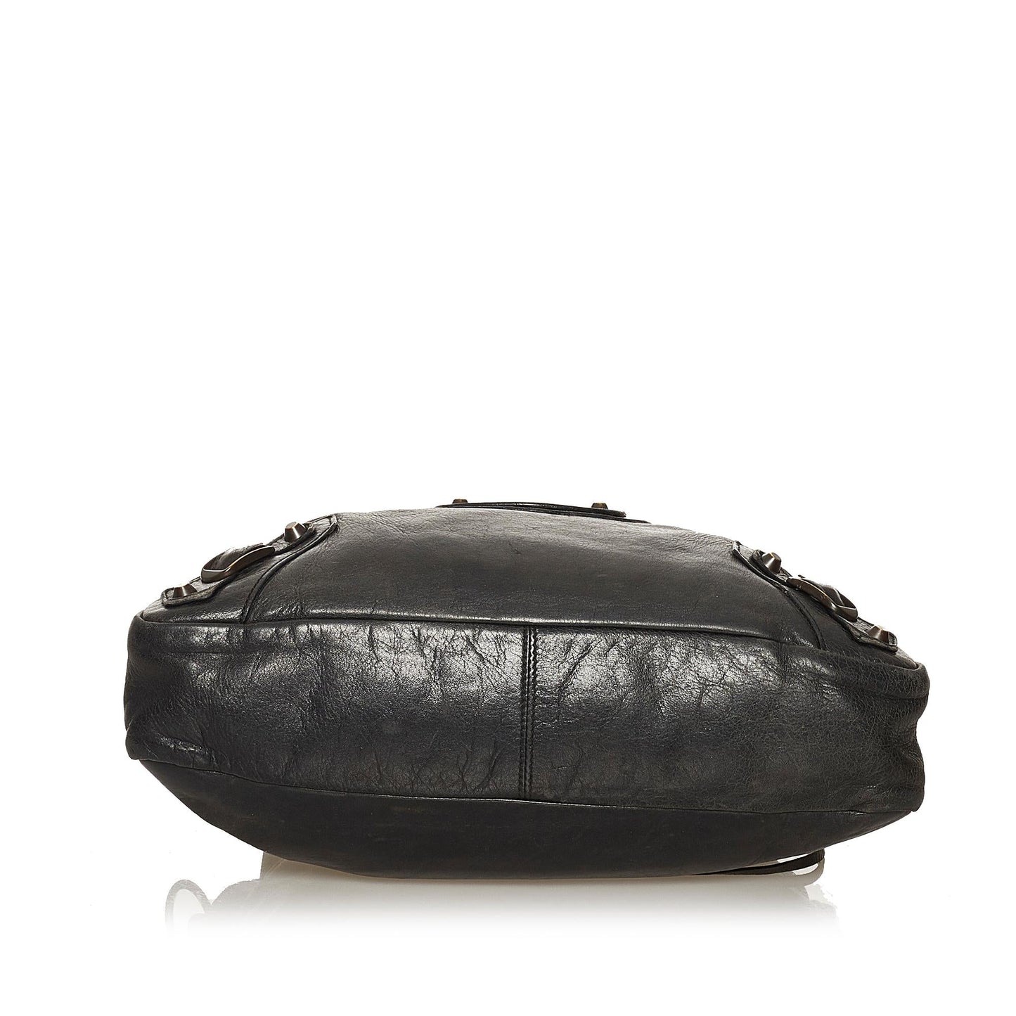 Luxury Balenciaga Motocross Classic City Lambskin Leather Satchel (SHG-28897)