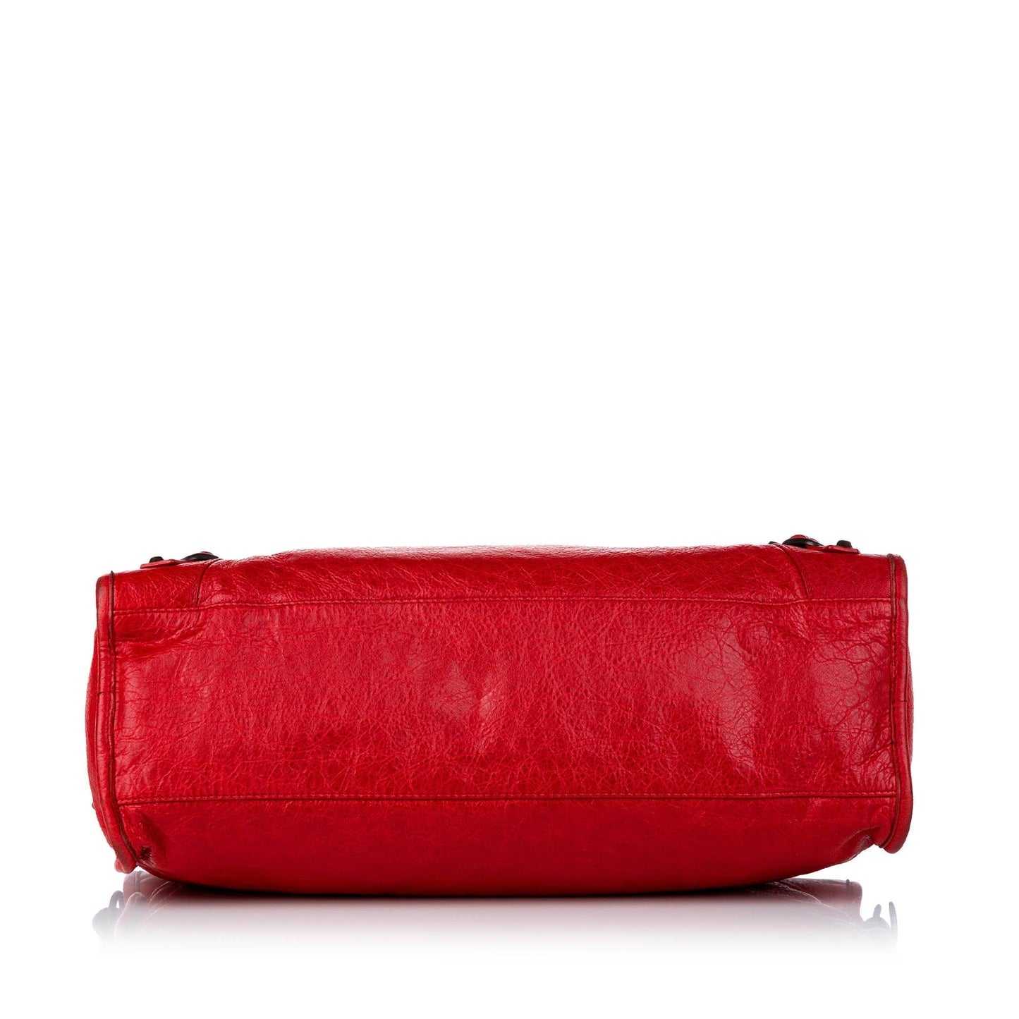 Luxury Balenciaga Motocross Classic City Lambskin Leather Satchel (SHG-30866)