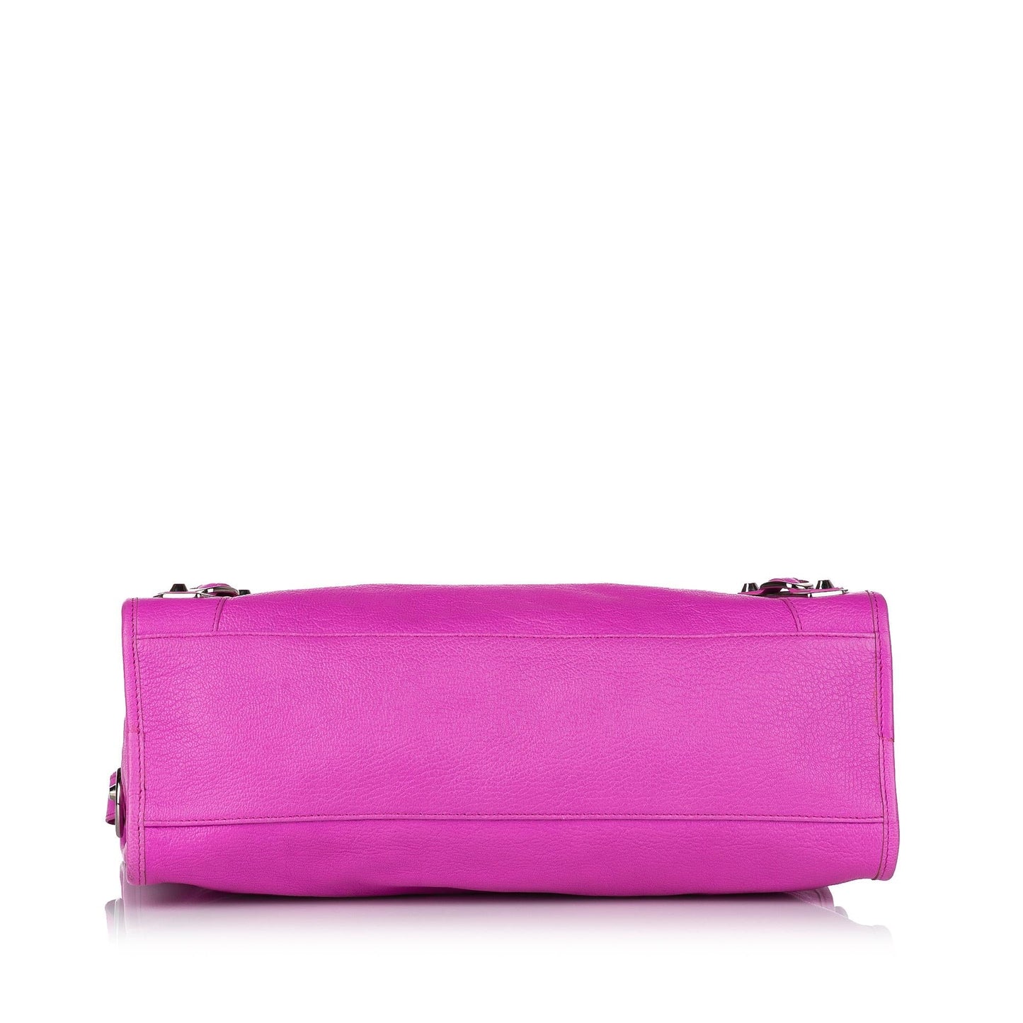 Luxury Balenciaga Motocross Classic City Leather Satchel (SHG-29032)