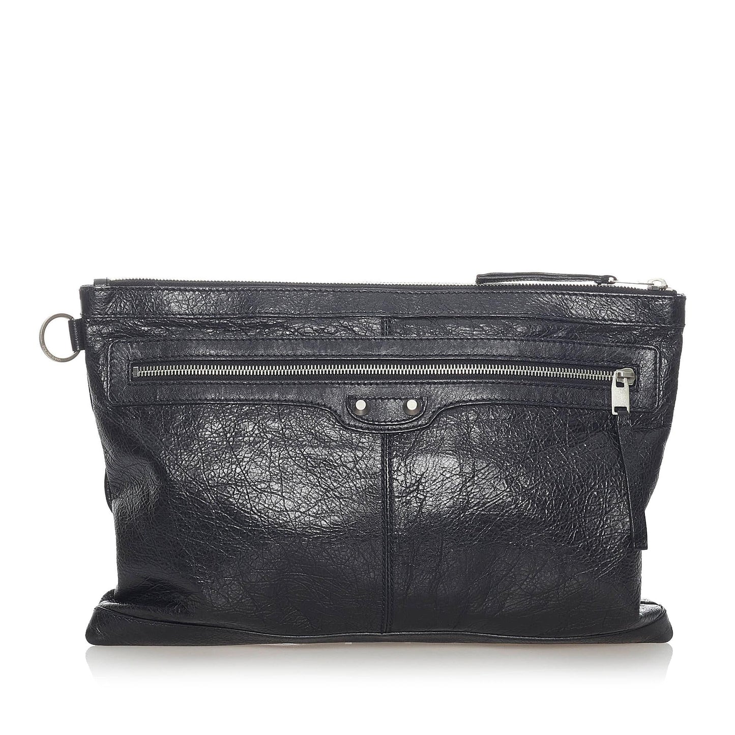 Luxury Balenciaga Motocross Classic Clip Clutch Bag (SHG-32738)