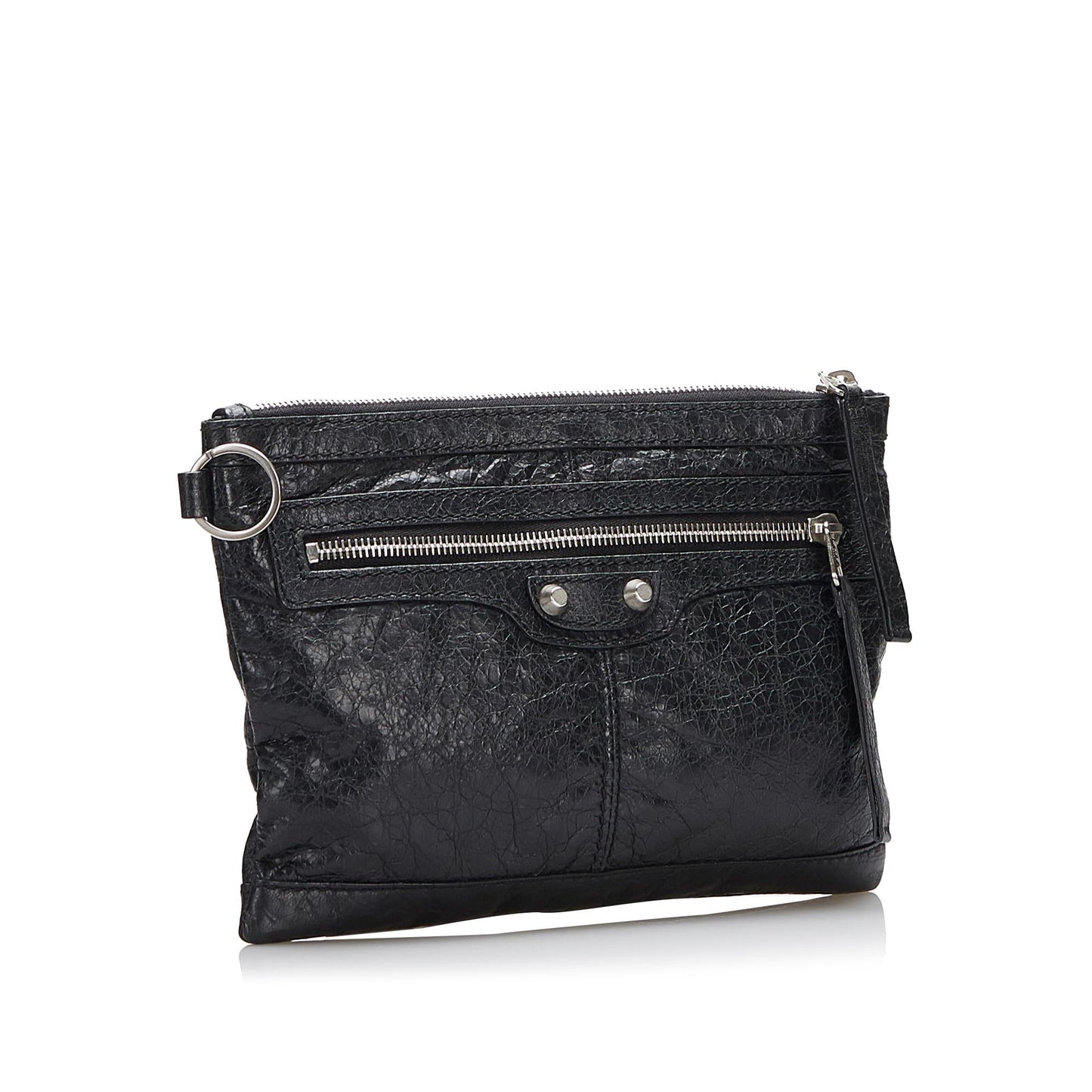 Luxury Balenciaga Motocross Classic Clip Clutch Bag (SHG-3mbKrw)