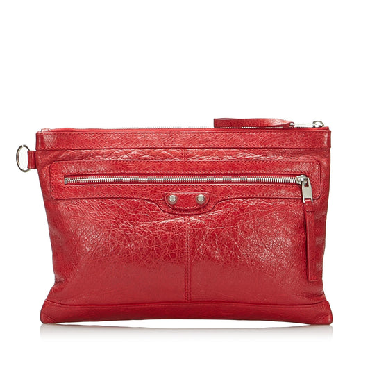 Luxury Balenciaga Motocross Classic Clip Clutch Bag (SHG-uk2At3)