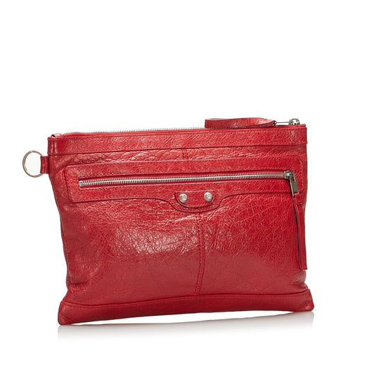 Luxury Balenciaga Motocross Classic Clip Clutch Bag (SHG-uk2At3)