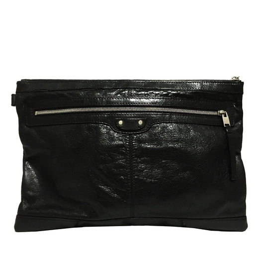 Luxury Balenciaga Motocross Classic Clip L Clutch Bag (SHG-34959)