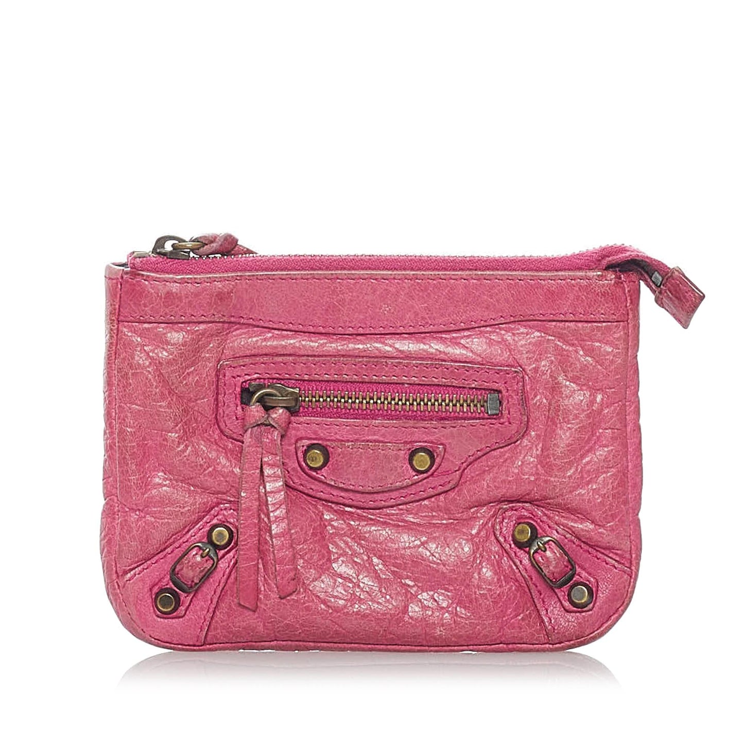 Luxury Balenciaga Motocross Classic Coin Pouch (SHG-31172)
