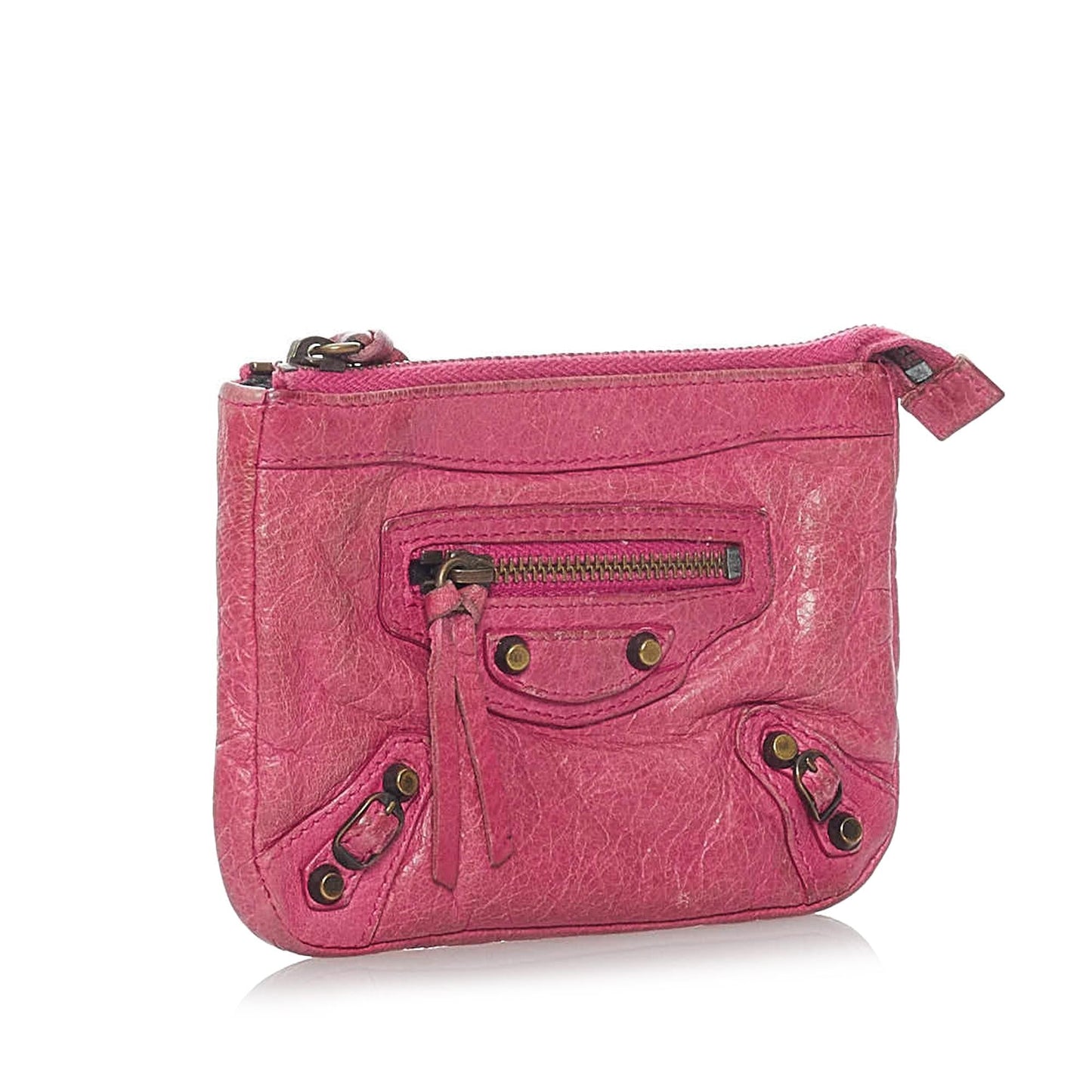 Luxury Balenciaga Motocross Classic Coin Pouch (SHG-31172)