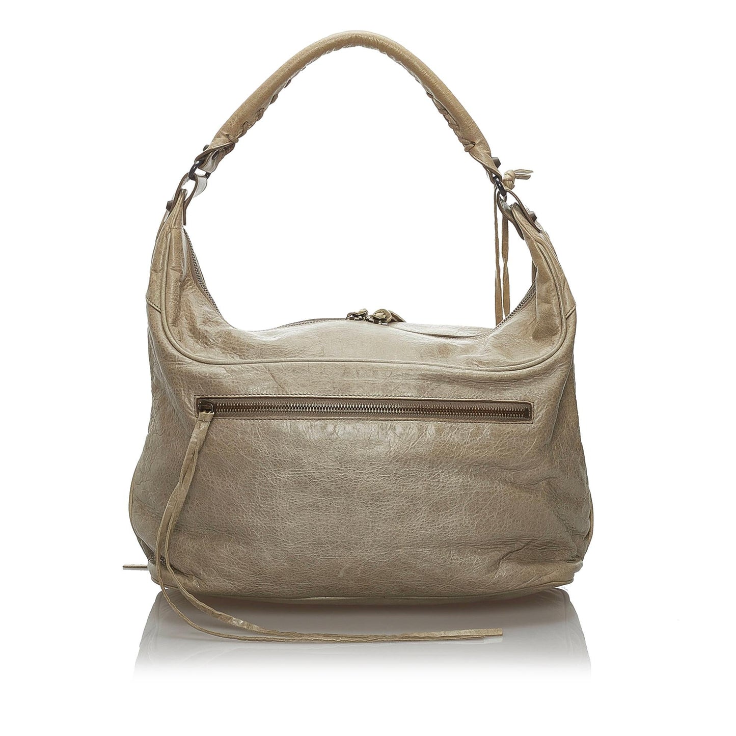 Luxury Balenciaga Motocross Classic Day Leather Hobo (SHG-33963)