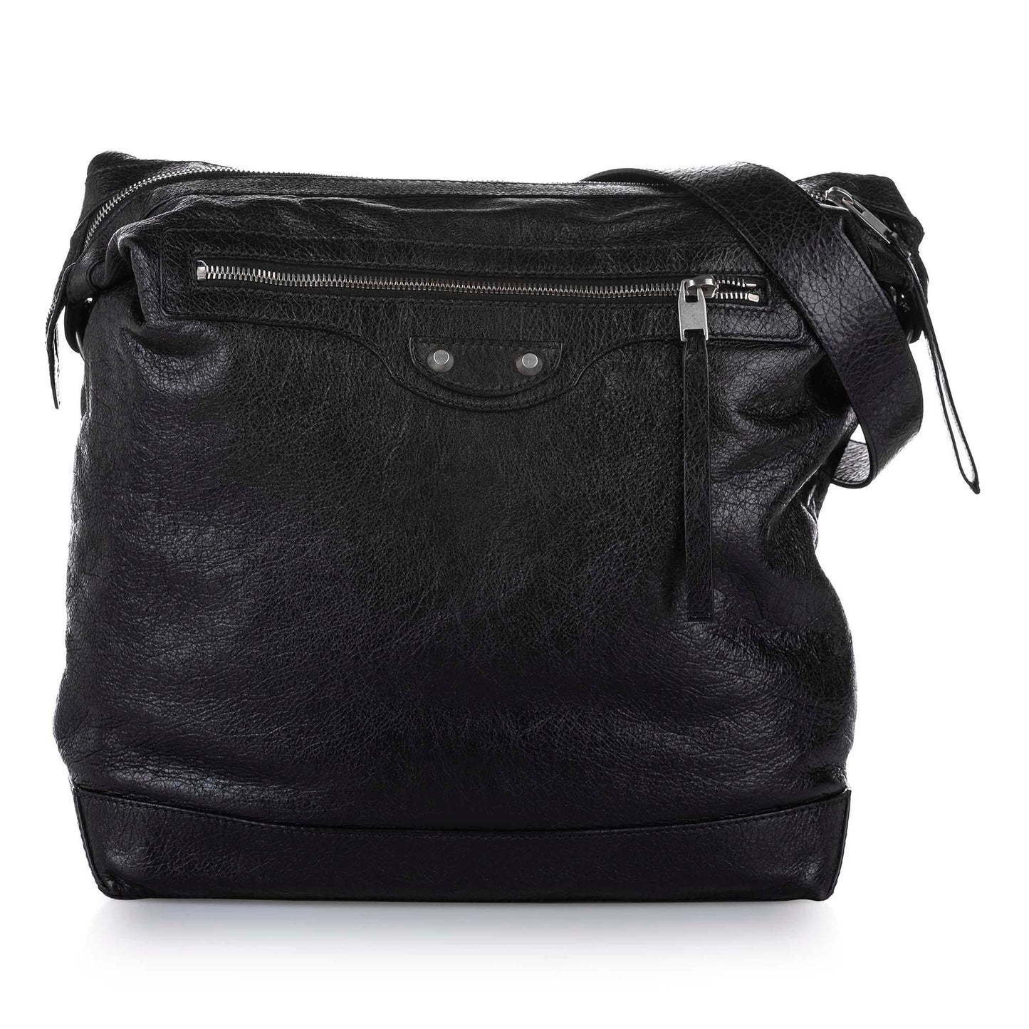 Luxury Balenciaga Motocross Classic Day Leather Shoulder Bag (SHG-22722)