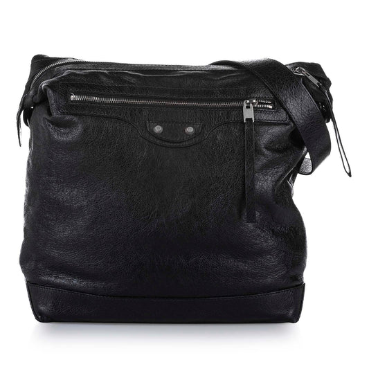 Luxury Balenciaga Motocross Classic Day Leather Shoulder Bag (SHG-22722)