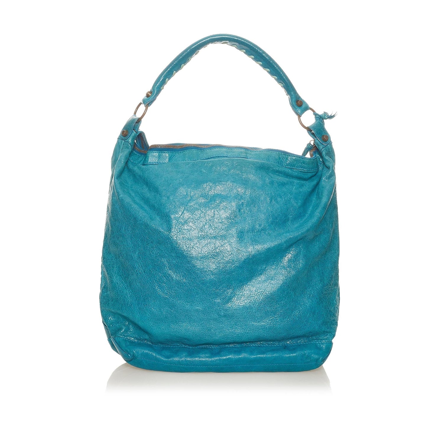 Luxury Balenciaga Motocross Classic Day Leather Shoulder Bag (SHG-27287)