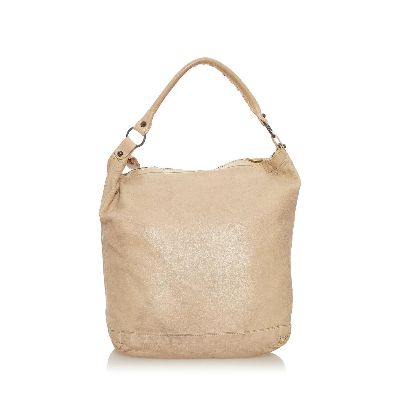 Luxury Balenciaga Motocross Classic Day Leather Shoulder Bag (SHG-27653)