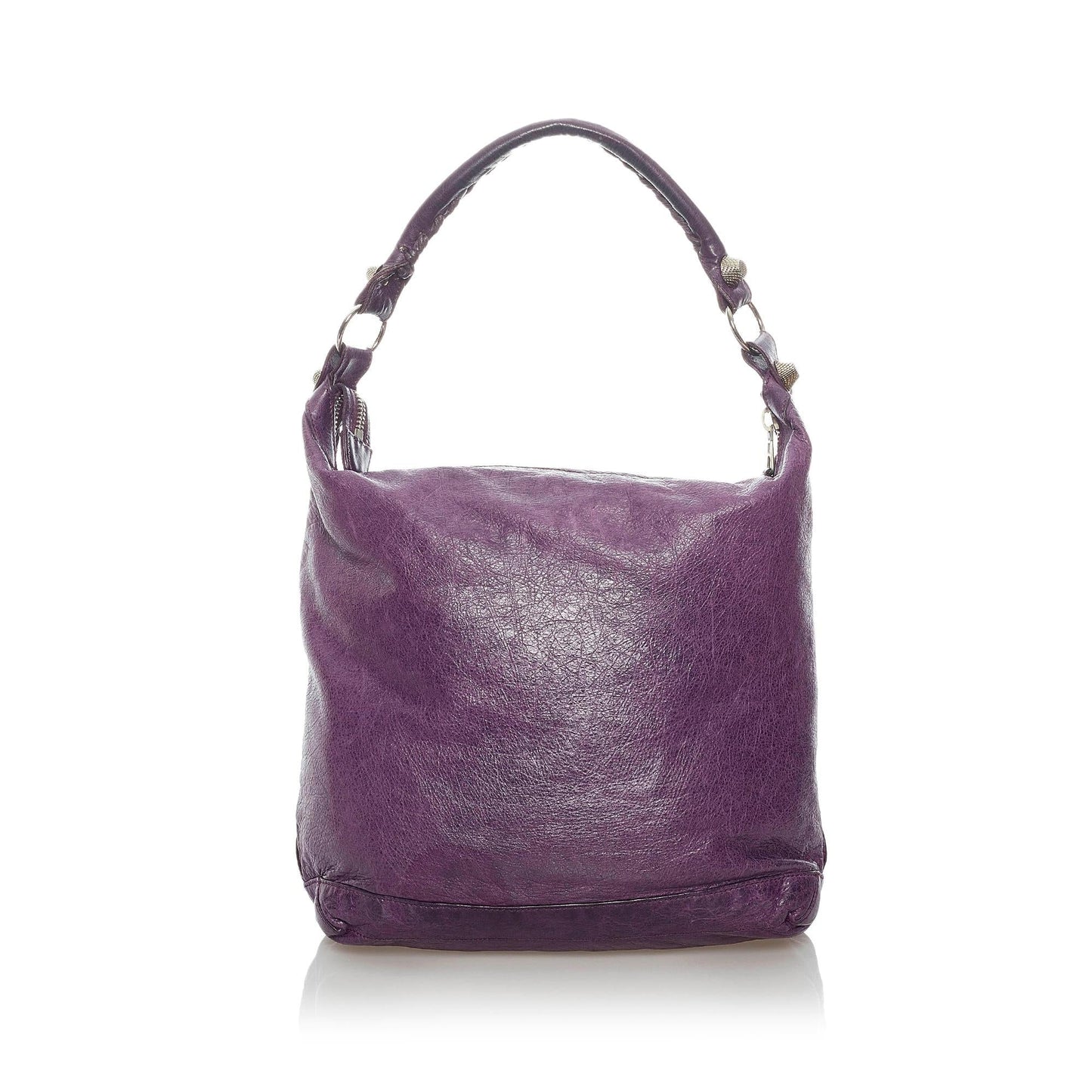 Luxury Balenciaga Motocross Classic Day Leather Shoulder Bag (SHG-30381)
