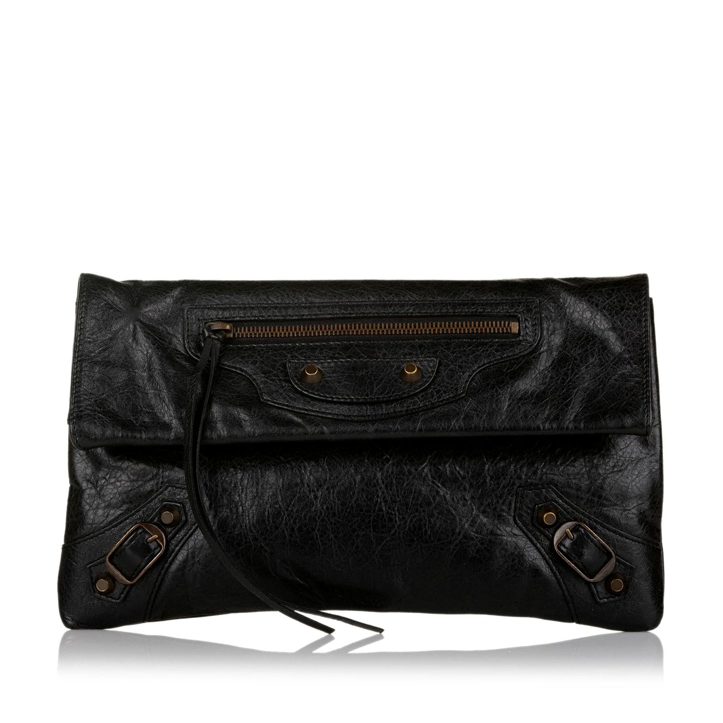 Luxury Balenciaga Motocross Classic Envelope Clutch Bag (SHG-33319)