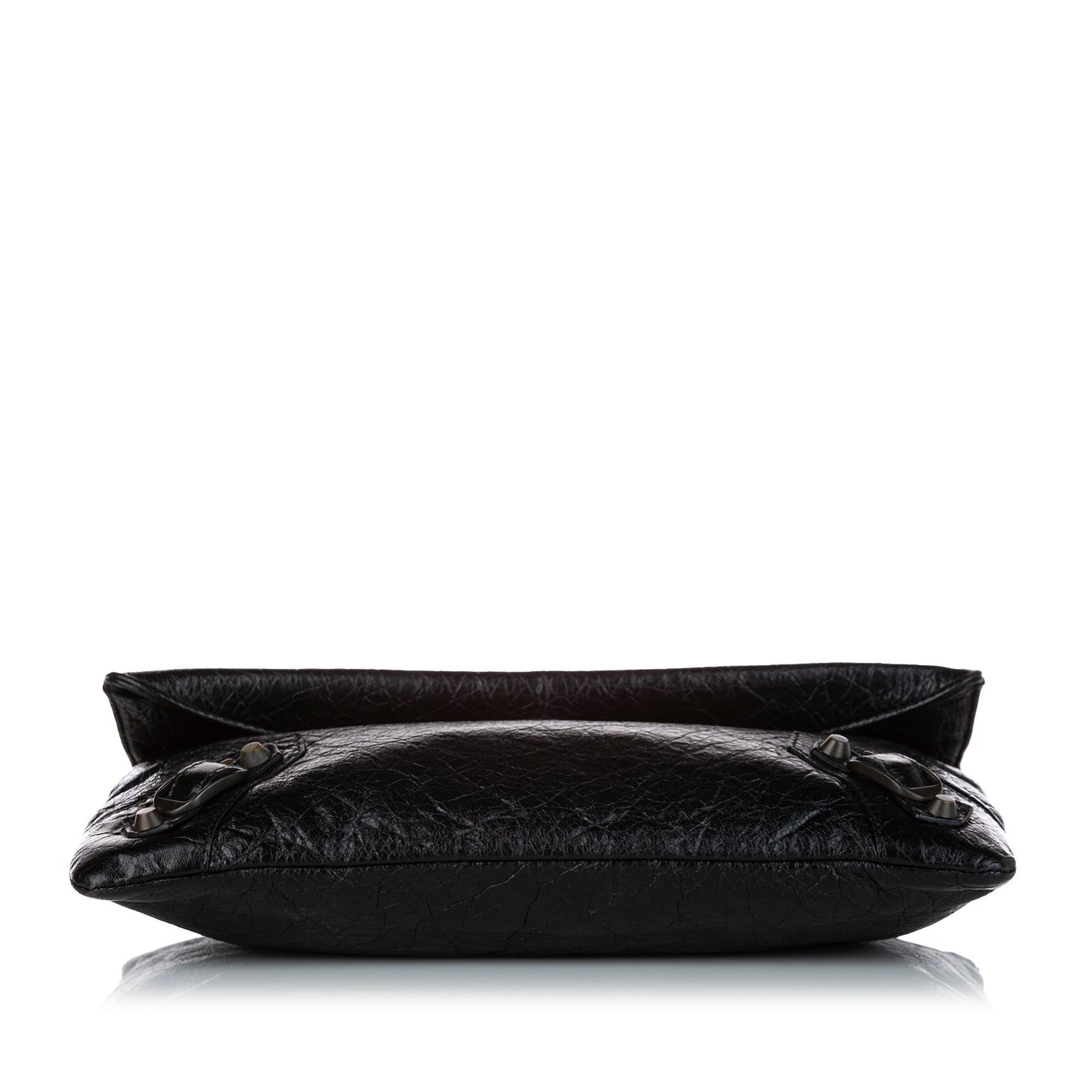 Luxury Balenciaga Motocross Classic Envelope Lambskin Leather Crossbody Bag (SHG-26683)