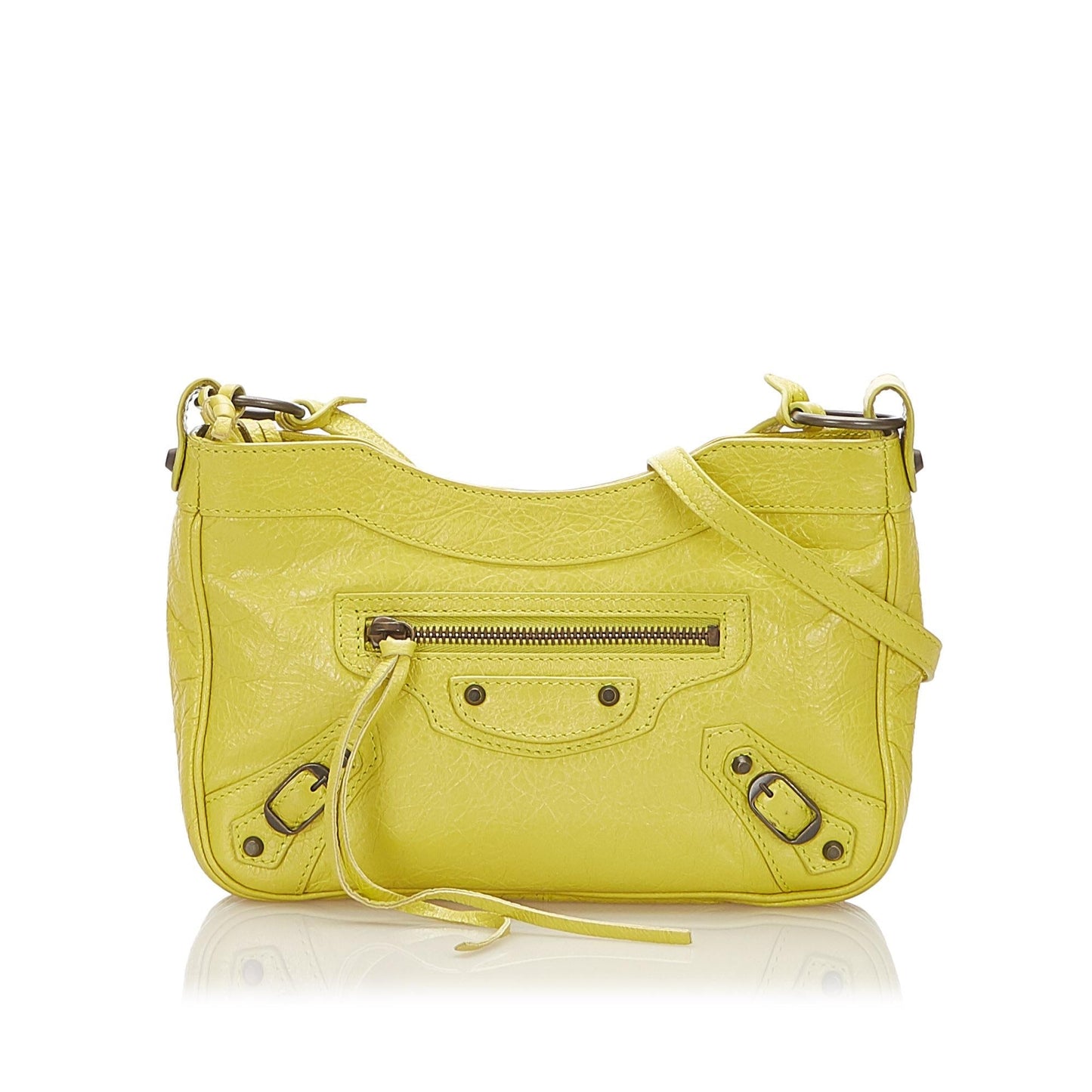 Luxury Balenciaga Motocross Classic Hip Leather Crossbody Bag (SHG-17689)