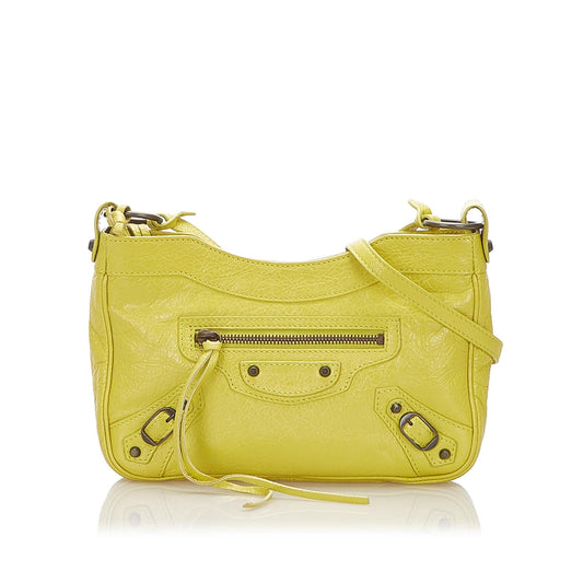 Luxury Balenciaga Motocross Classic Hip Leather Crossbody Bag (SHG-17689)