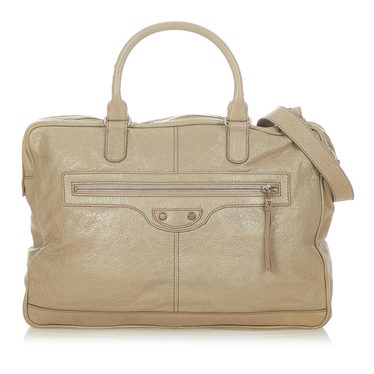 Luxury Balenciaga Motocross Classic Mini Folder Business Bag (SHG-26189)