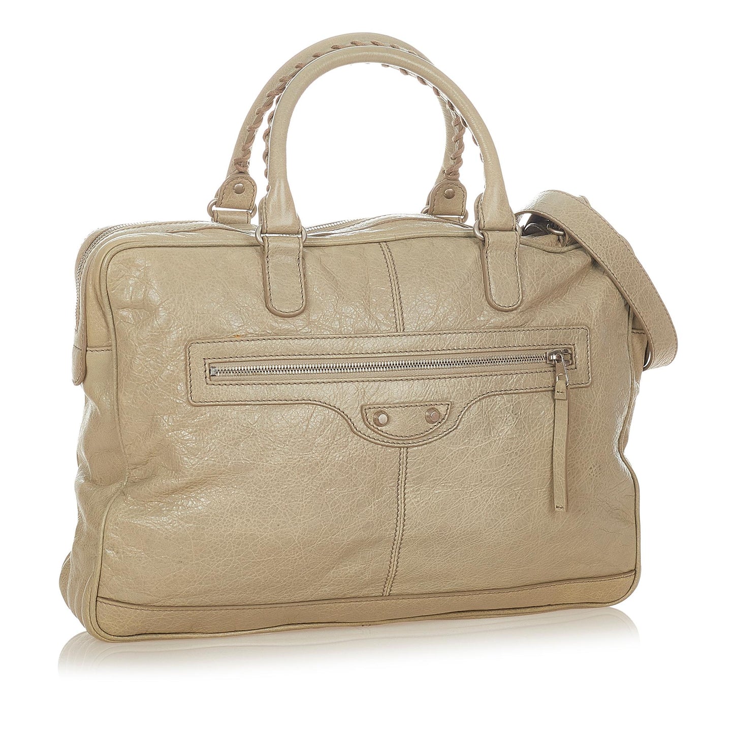 Luxury Balenciaga Motocross Classic Mini Folder Business Bag (SHG-26189)