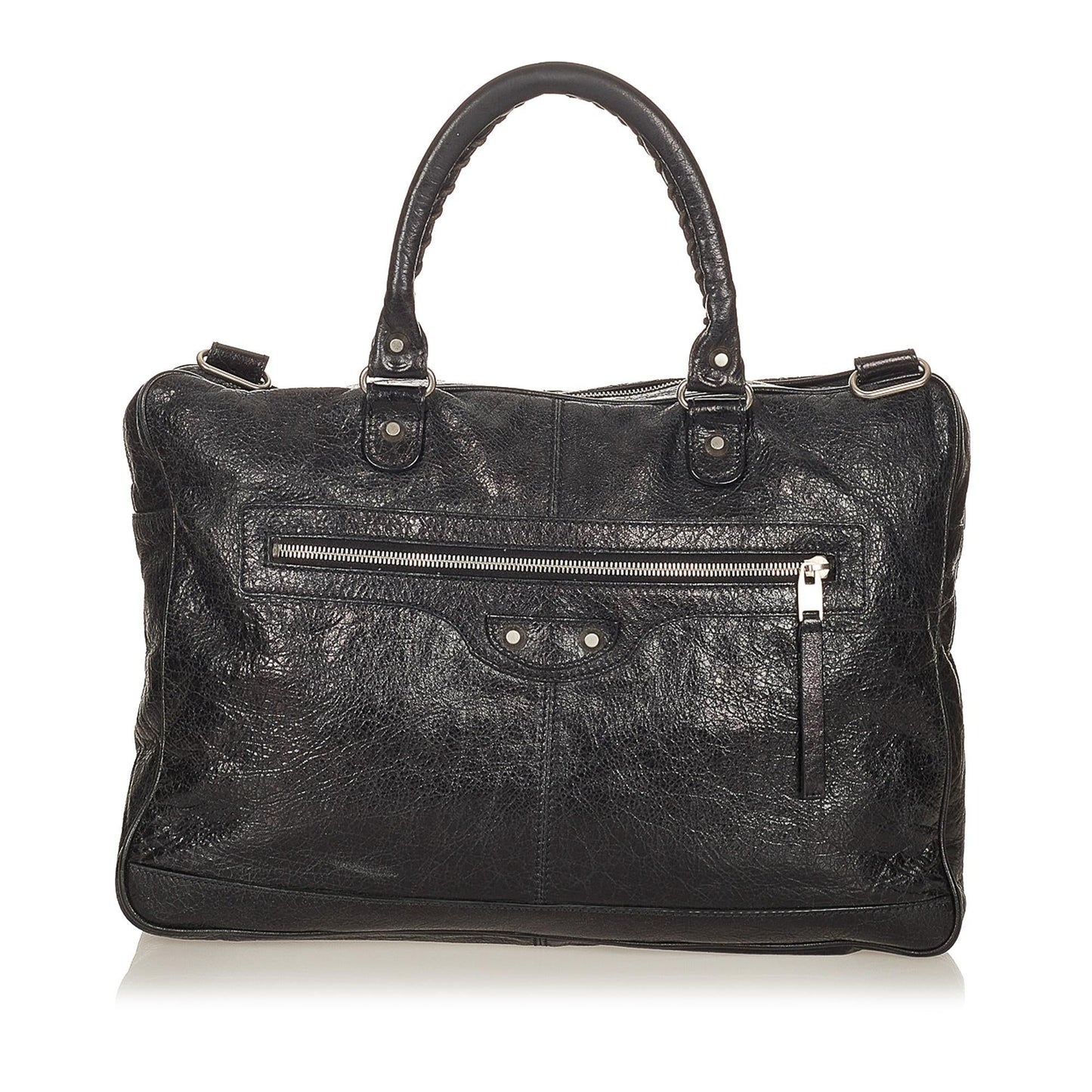 Luxury Balenciaga Motocross Classic Mini Folder Business Bag (SHG-27018)