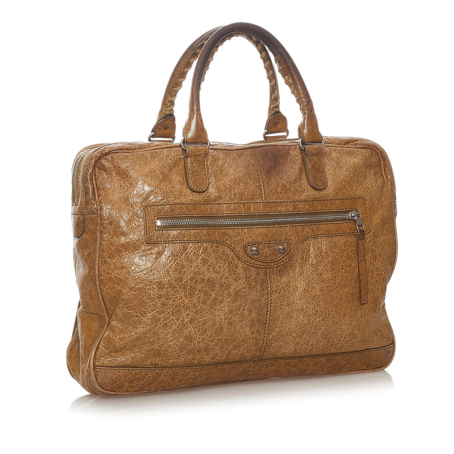 Luxury Balenciaga Motocross Classic Mini Folder Business Bag (SHG-27491)