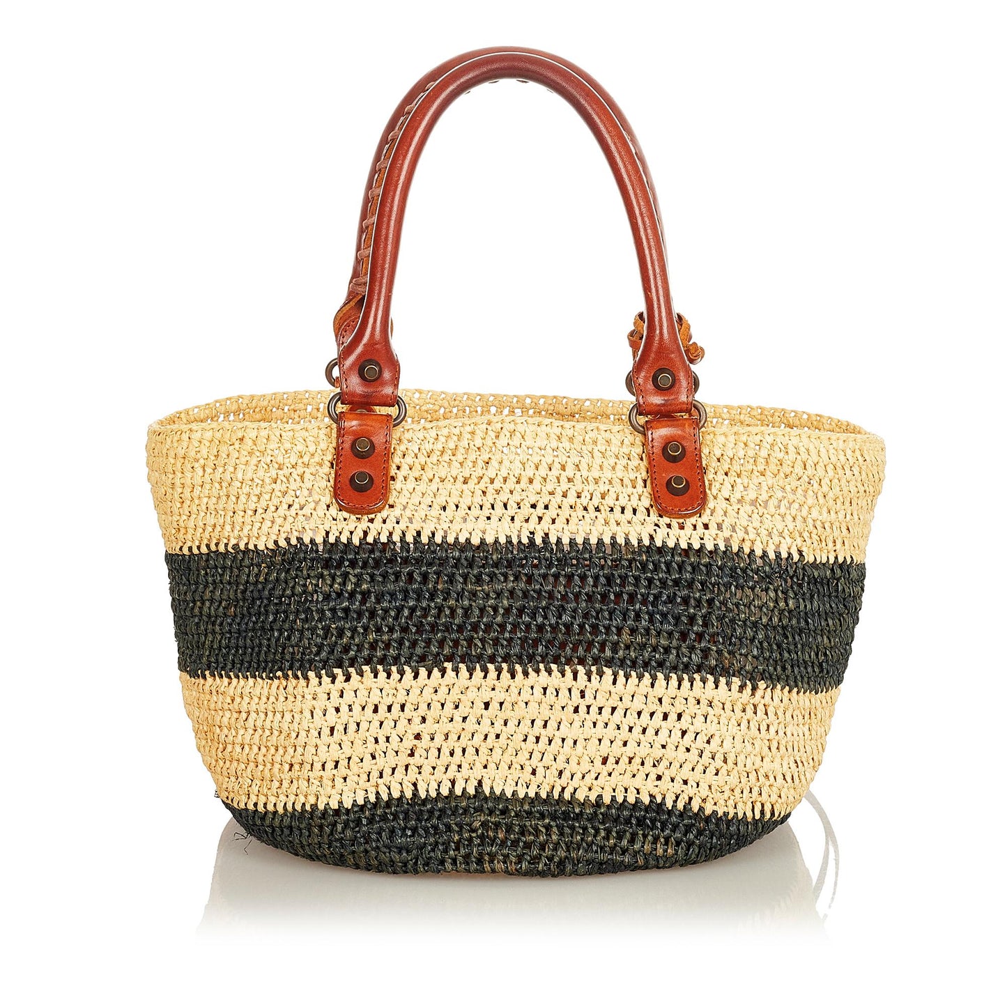 Luxury Balenciaga Motocross Classic Panier Basket Bag (SHG-26429)