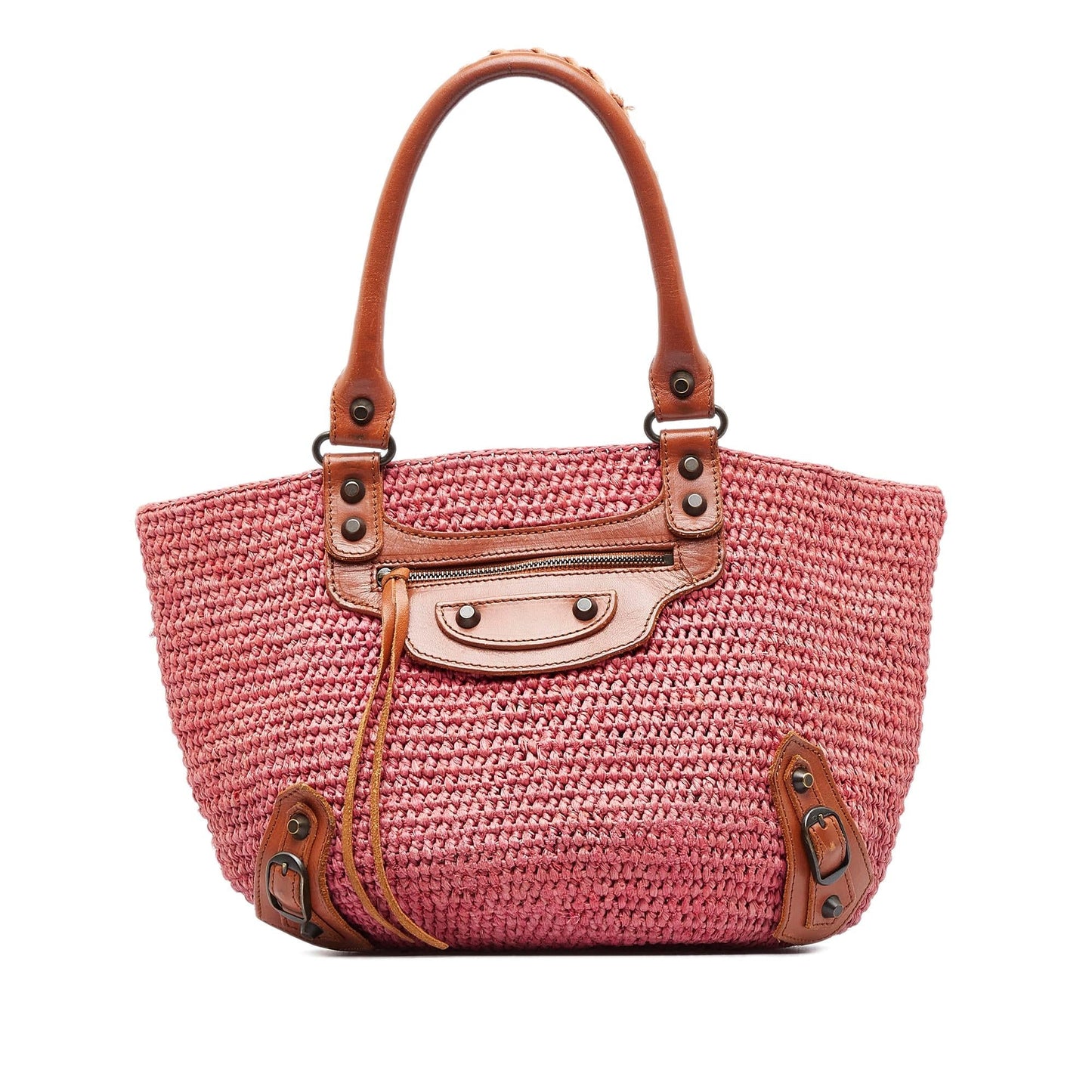 Luxury Balenciaga Motocross Classic Panier Basket Bag (SHG-I3gnEs)