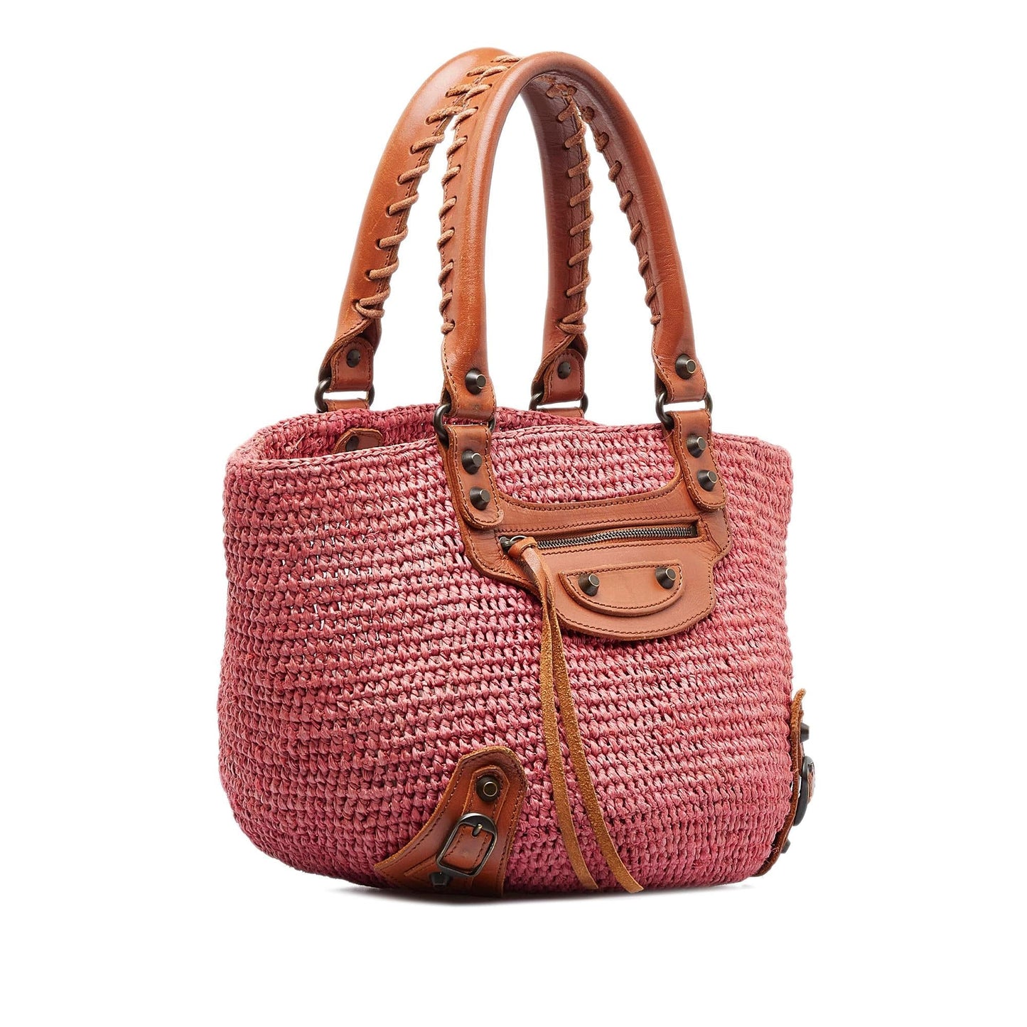 Luxury Balenciaga Motocross Classic Panier Basket Bag (SHG-I3gnEs)