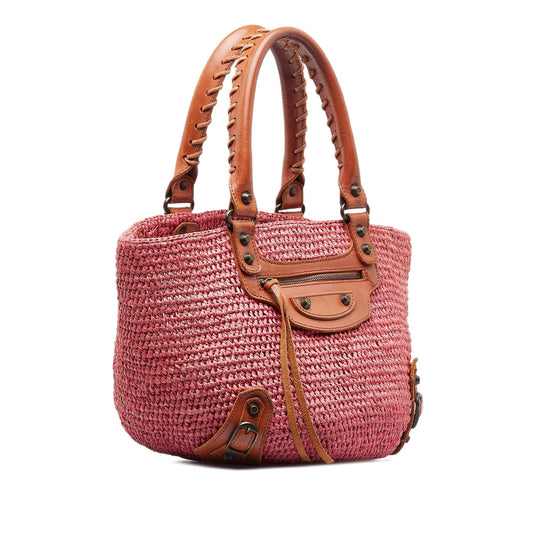 Luxury Balenciaga Motocross Classic Panier Basket Bag (SHG-I3gnEs)