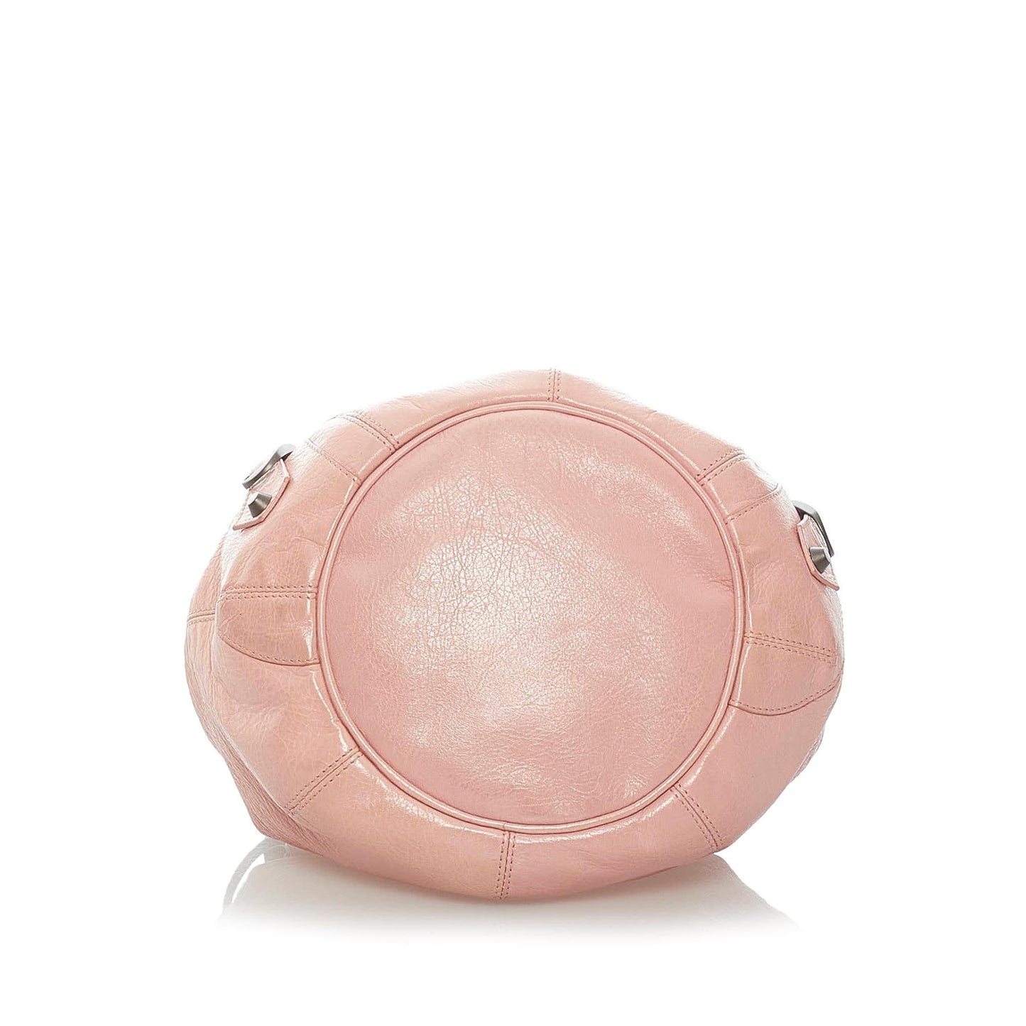 Luxury Balenciaga Motocross Classic Pompon Bucket Bag (SHG-33526)