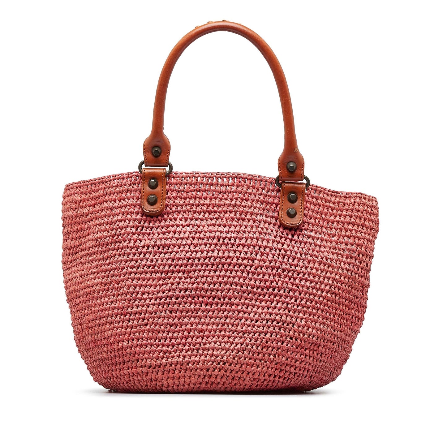 Luxury Balenciaga Motocross Classic Raffia Panier Handbag (SHG-DkYaYu)