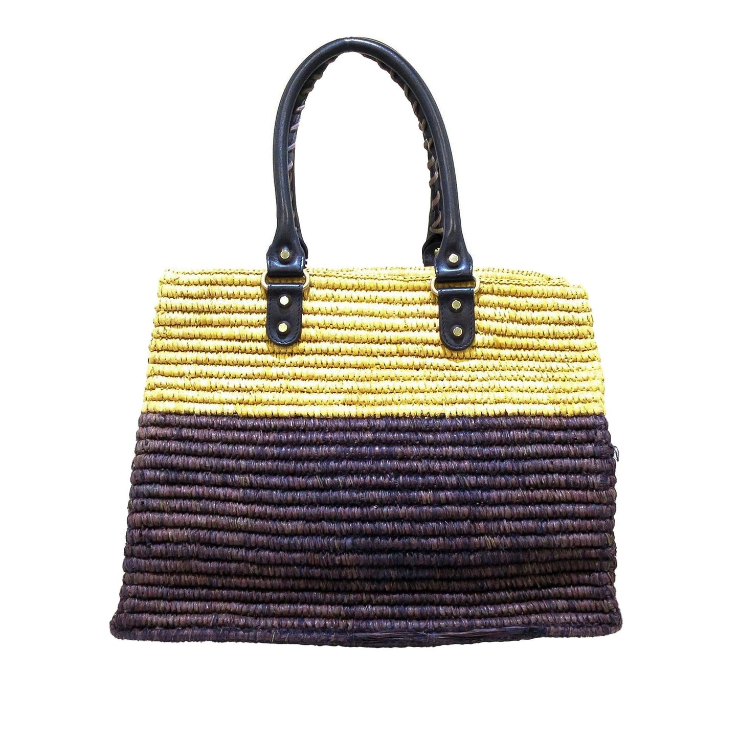 Luxury Balenciaga Motocross Classic Raffia Tote Bag (SHG-37719)