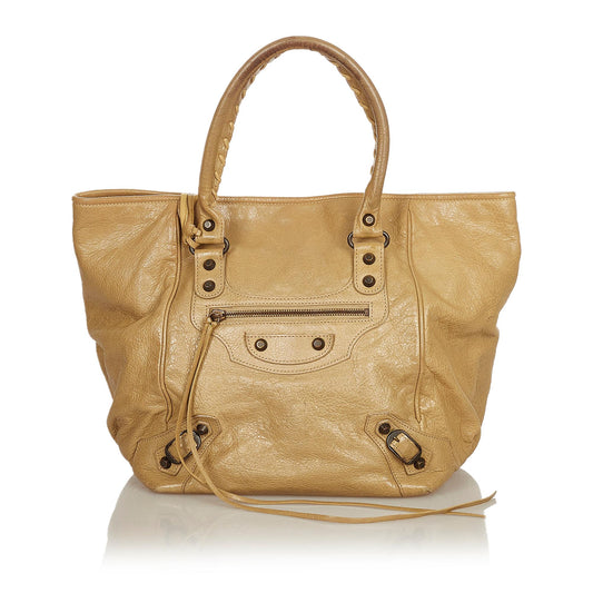 Luxury Balenciaga Motocross Classic Sunday Tote Bag (SHG-25446)