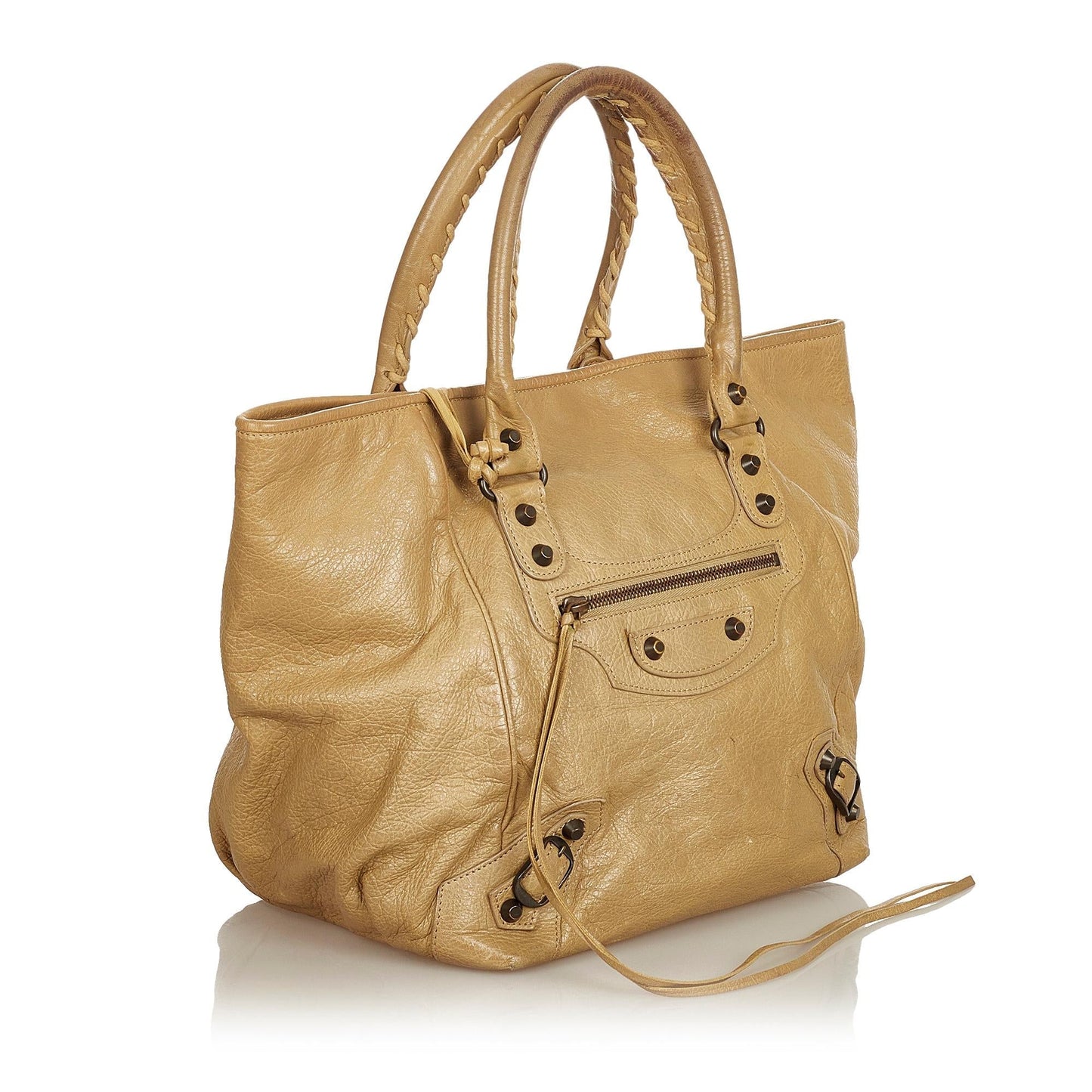 Luxury Balenciaga Motocross Classic Sunday Tote Bag (SHG-25446)