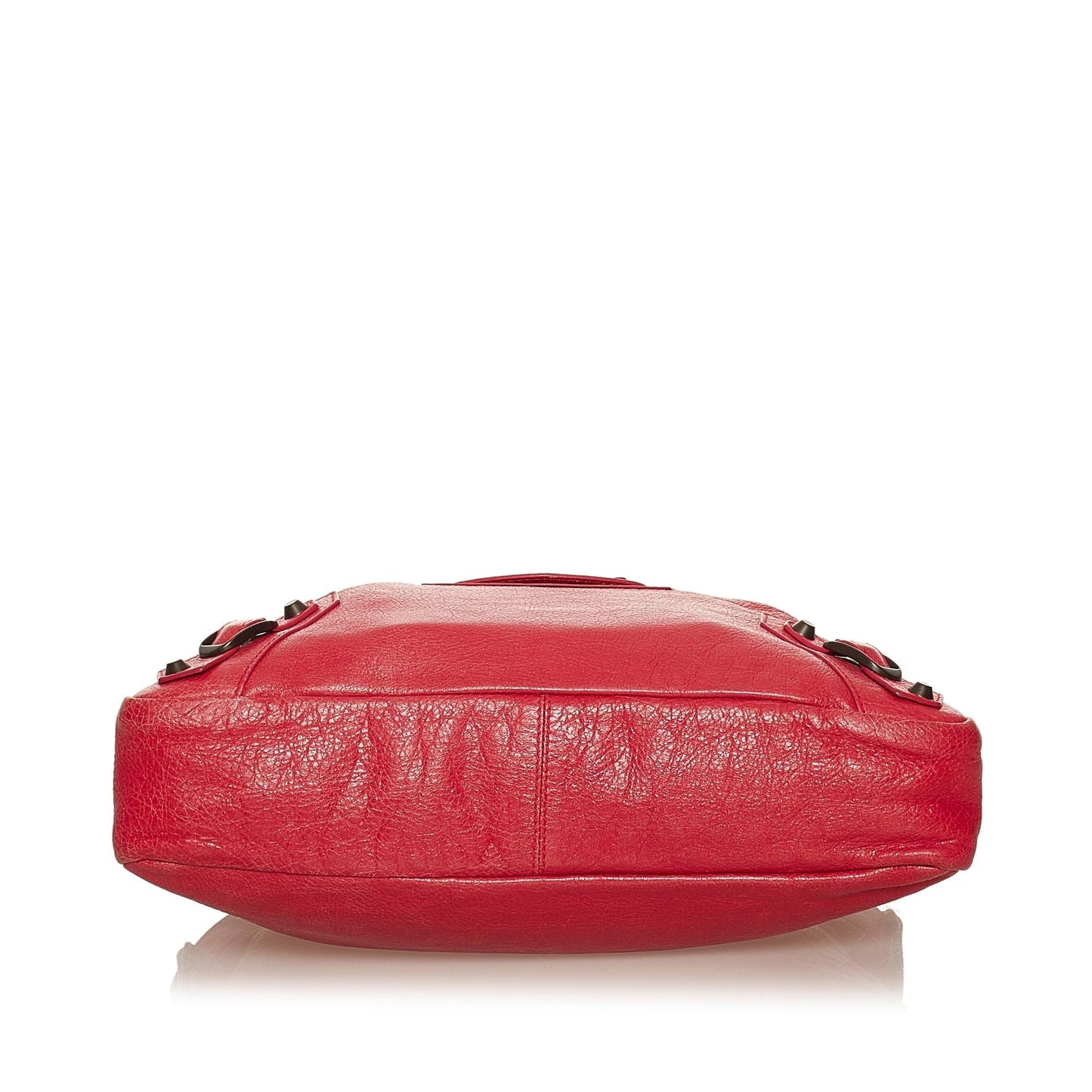 Luxury Balenciaga Motocross Classic Town Leather Satchel (SHG-29401)