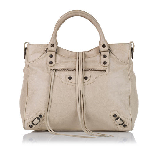 Luxury Balenciaga Motocross Classic Velo Satchel (SHG-34902)